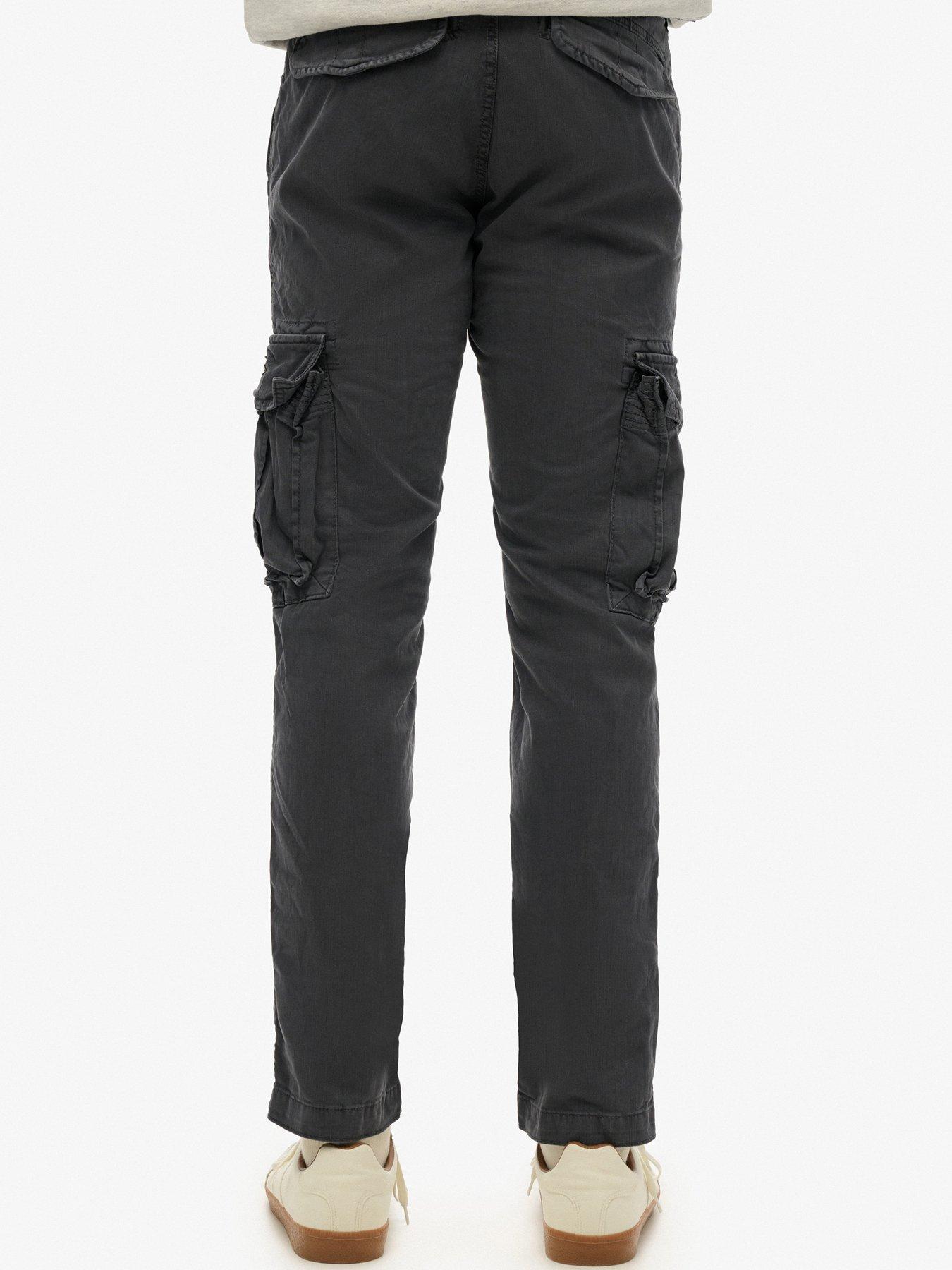superdry-core-cargo-trousers-blackstillFront