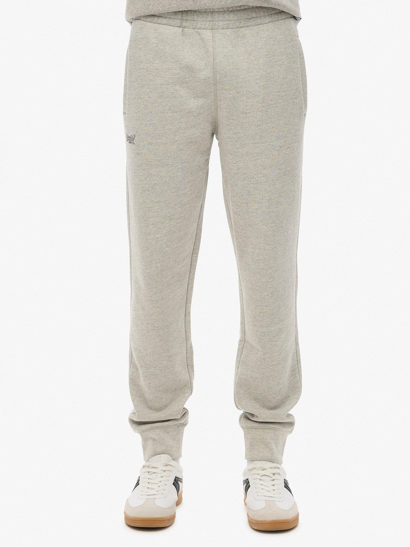 Image 1 of 5 of Superdry Essential Logo Joggers - Grey