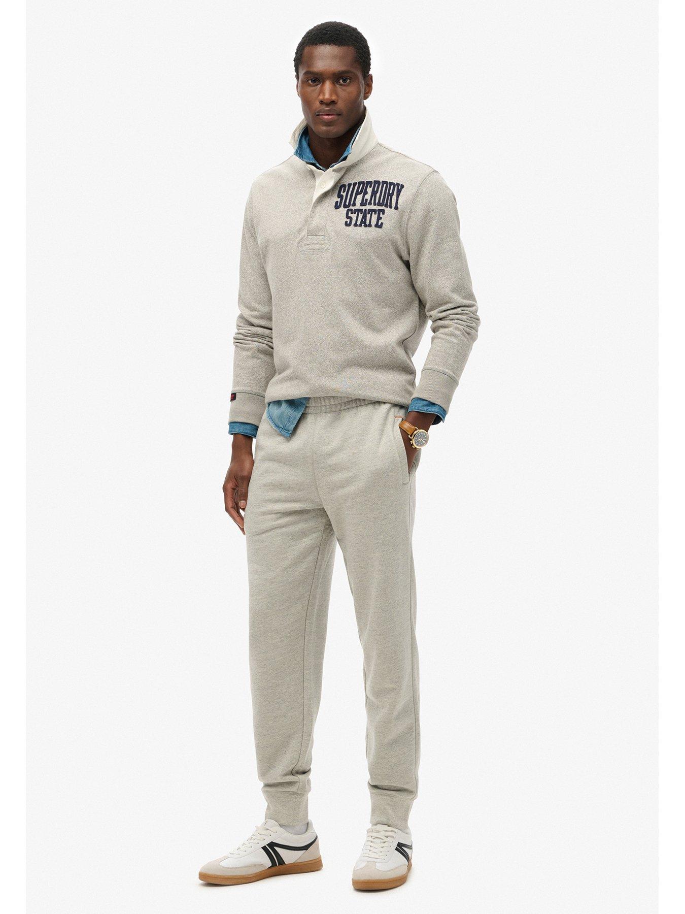 Image 3 of 5 of Superdry Essential Logo Joggers - Grey