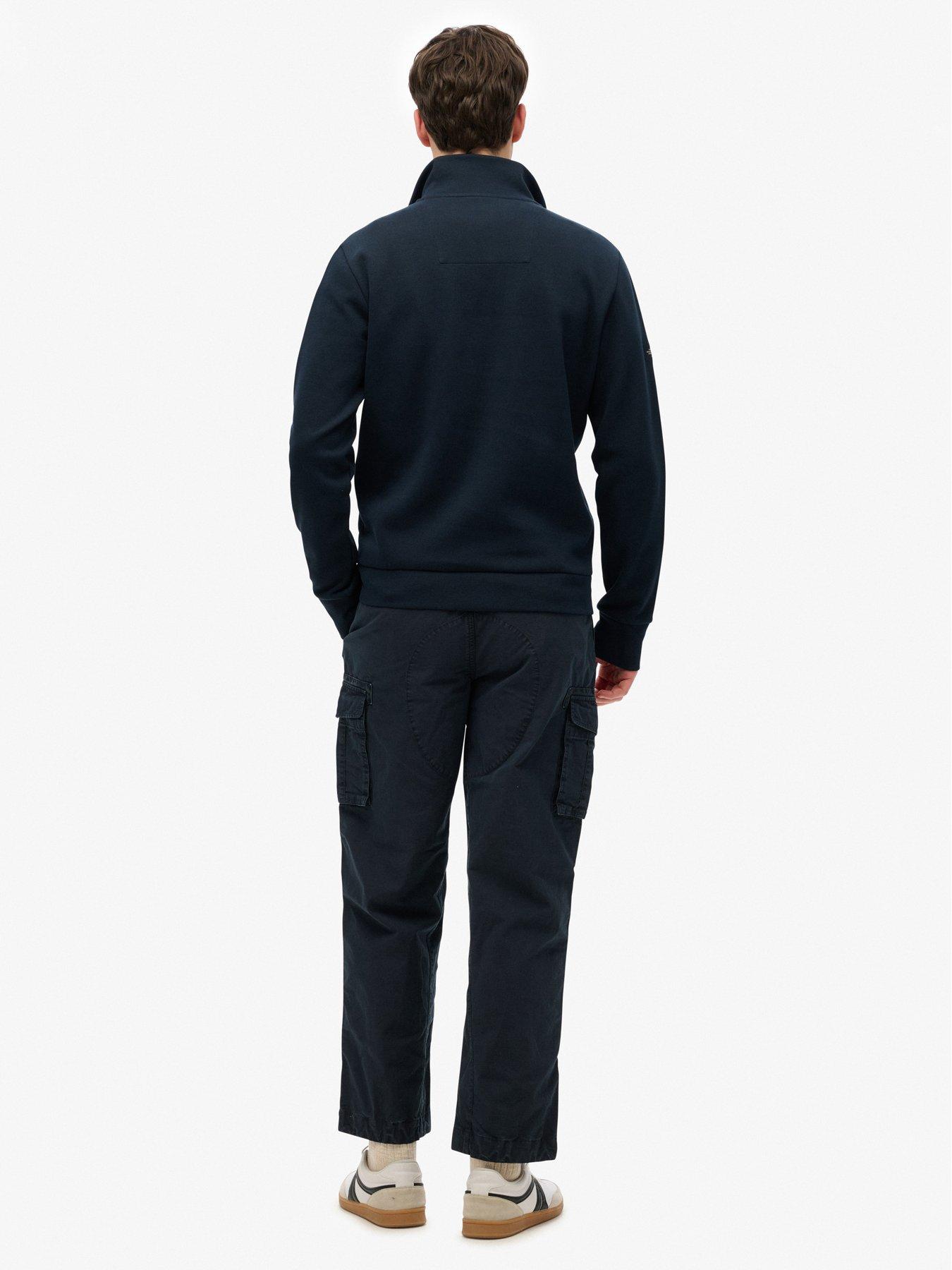 Image 4 of 5 of Superdry Parachute Light Cargo Trousers - Navy