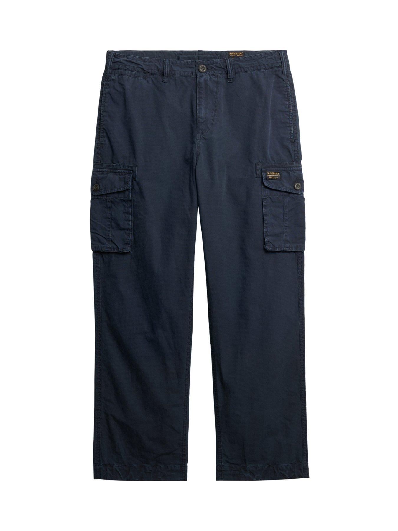 Image 5 of 5 of Superdry Parachute Light Cargo Trousers - Navy