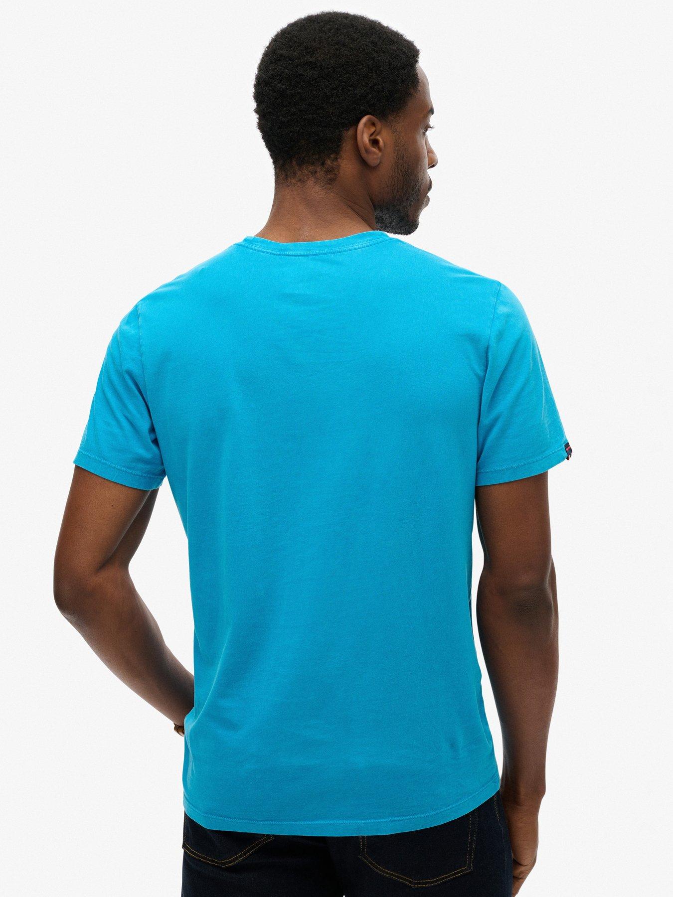Image 2 of 6 of Superdry Classic Essential T-Shirt - Blue