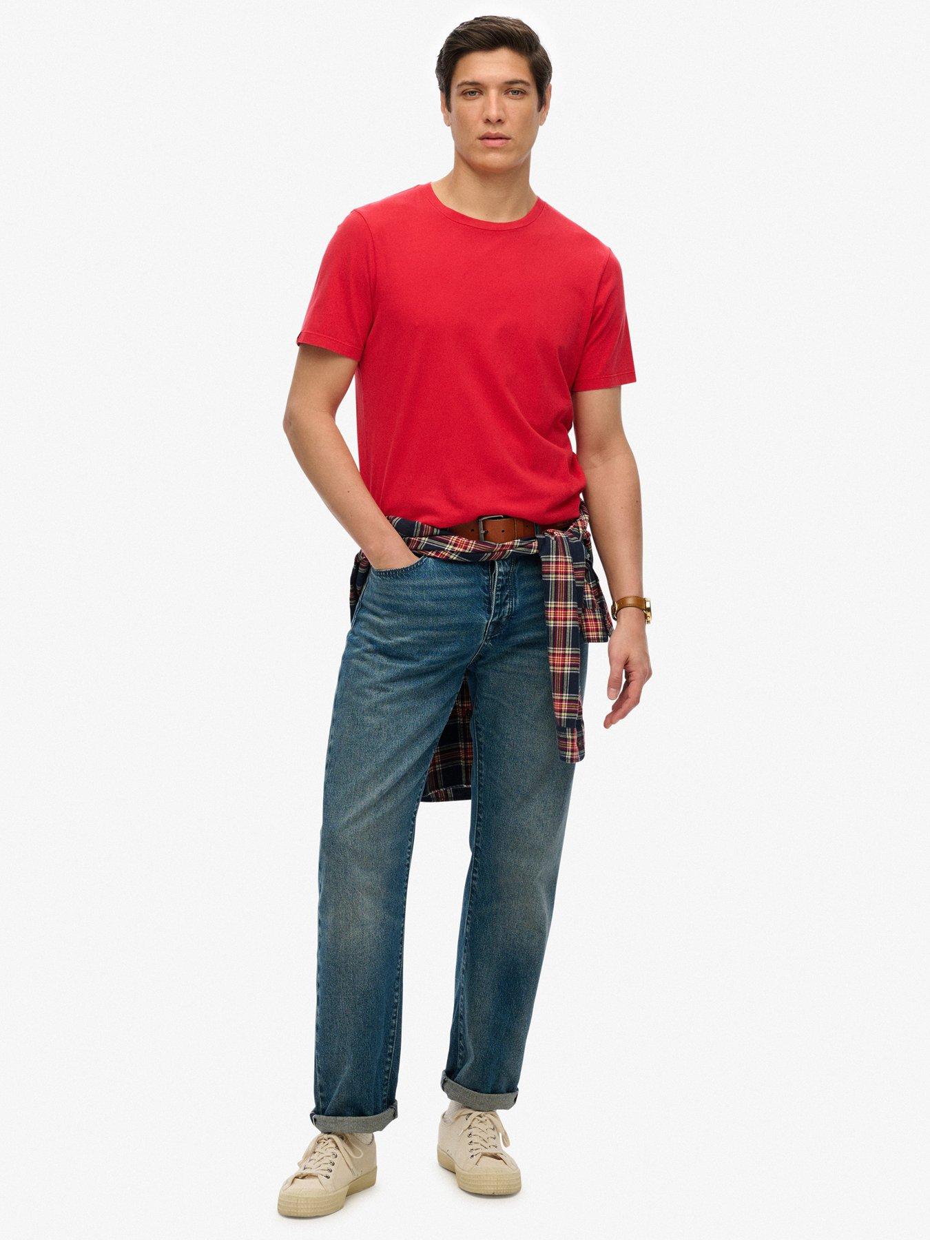 superdry-superdry-classic-essential-t-shirt--redback