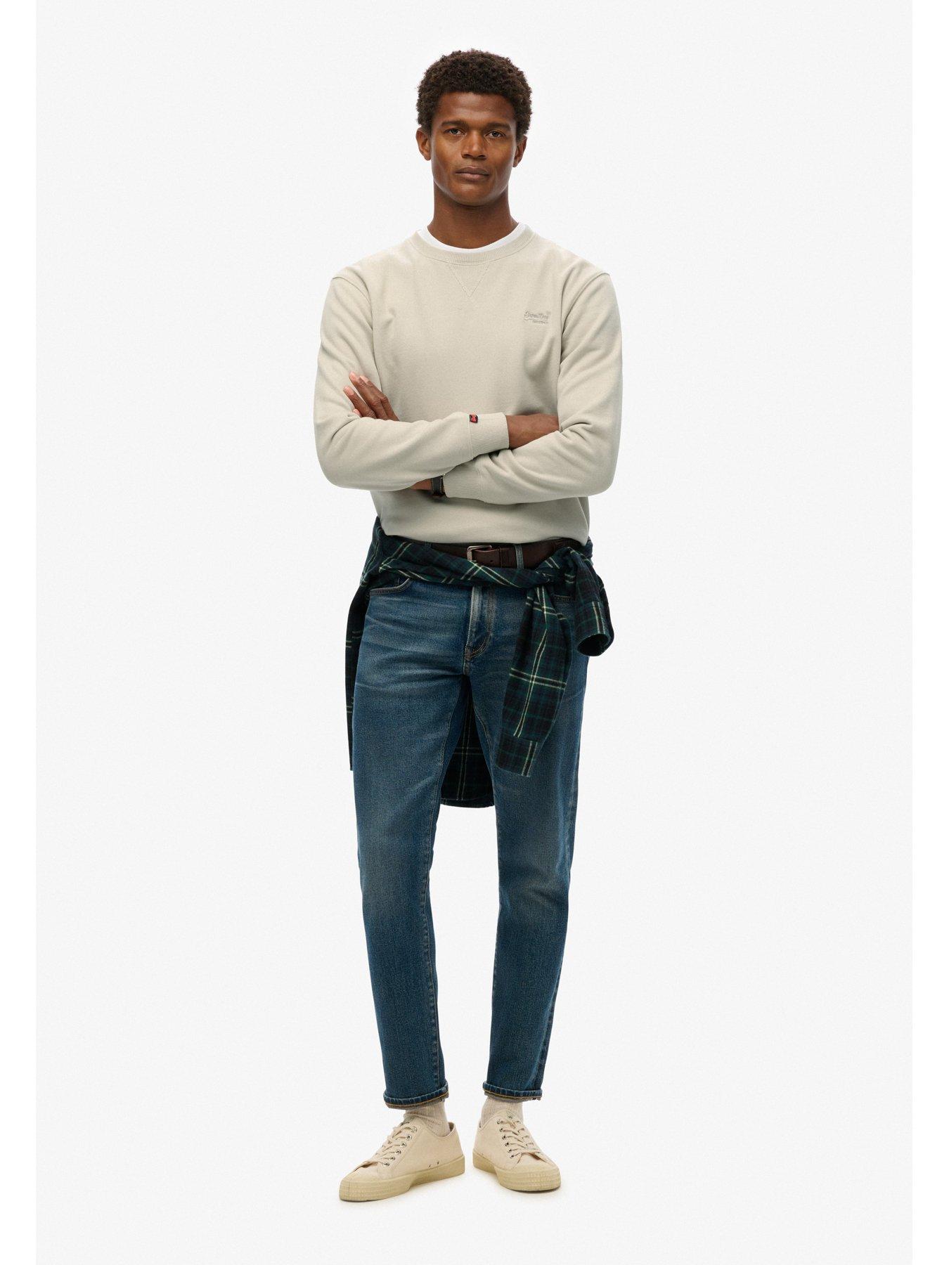 superdry-essential-logo-crew-sweat-beigeback