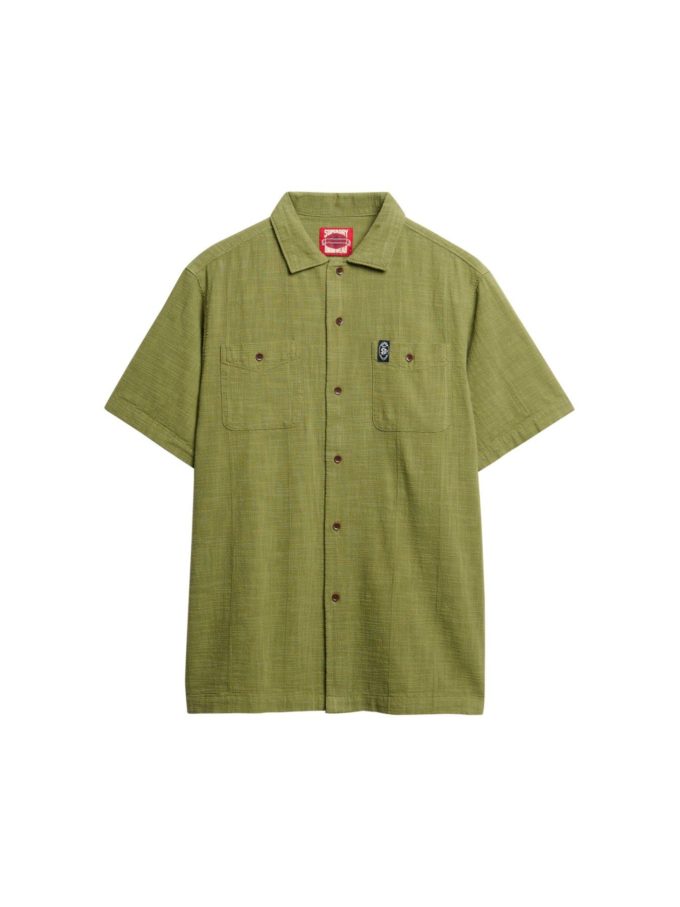 superdry-merchant-short-sleeve-textured-shirt-greendetail