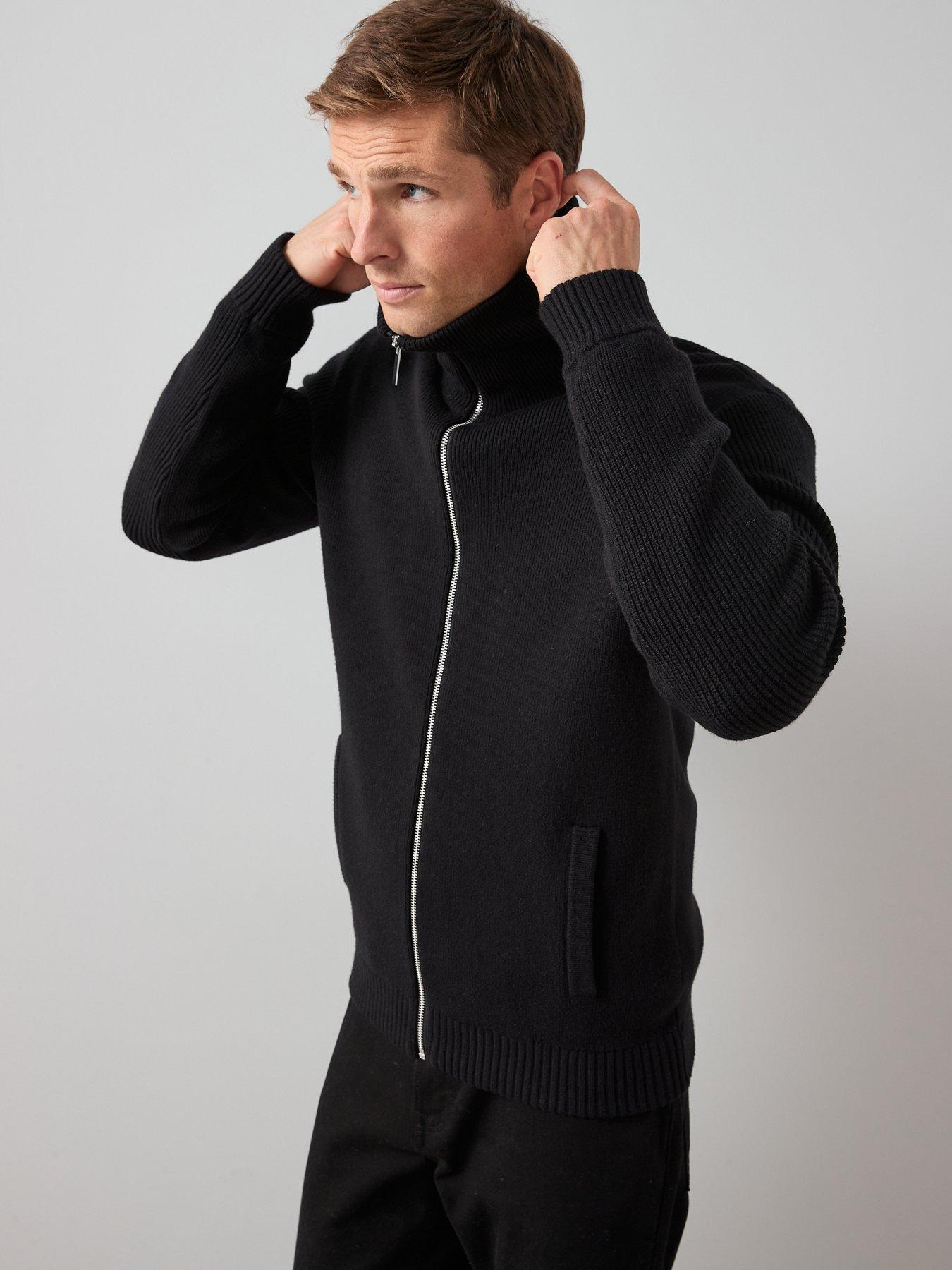 the-very-collection-chunky-soft-touch-zip-through-funnel-jumper-blackoutfit