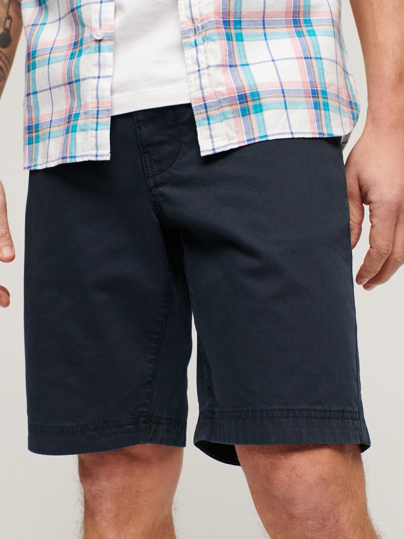 Superdry Officer Chino Shorts - Navy