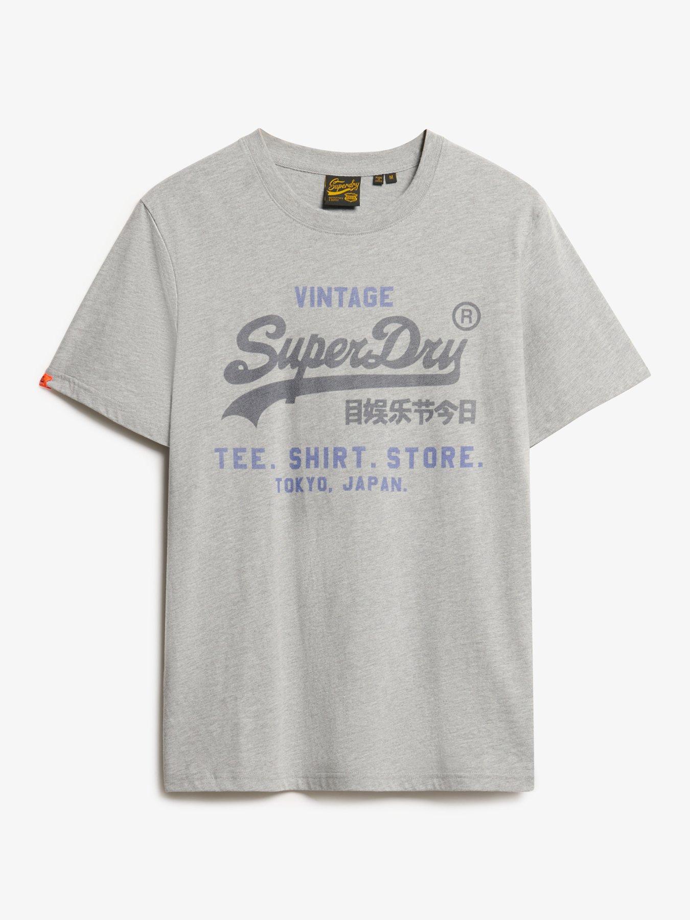 Image 6 of 6 of Superdry VL Heritage Relaxed T-Shirt - Grey