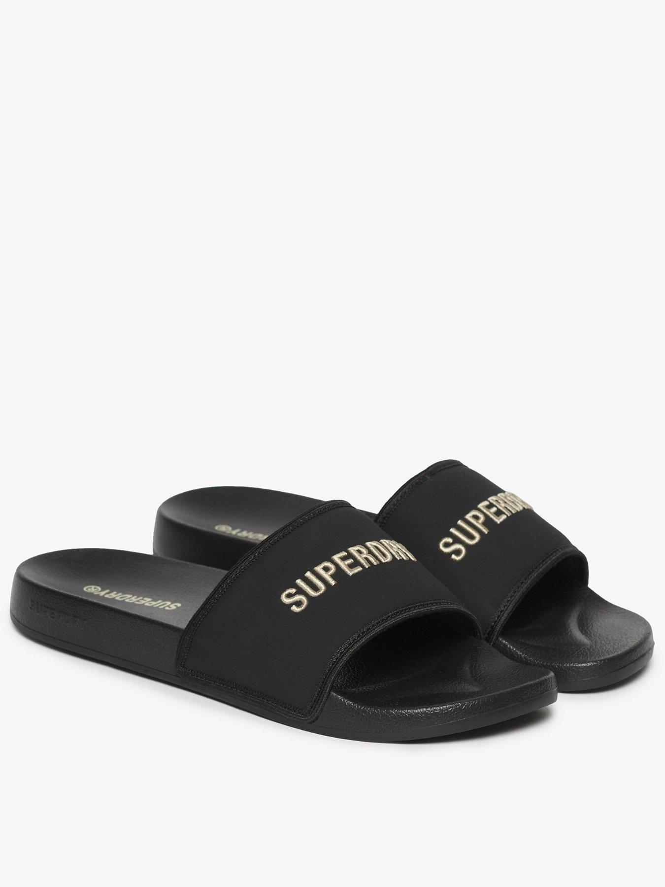 Image of Superdry Superdry Tarp Core Slide -Black