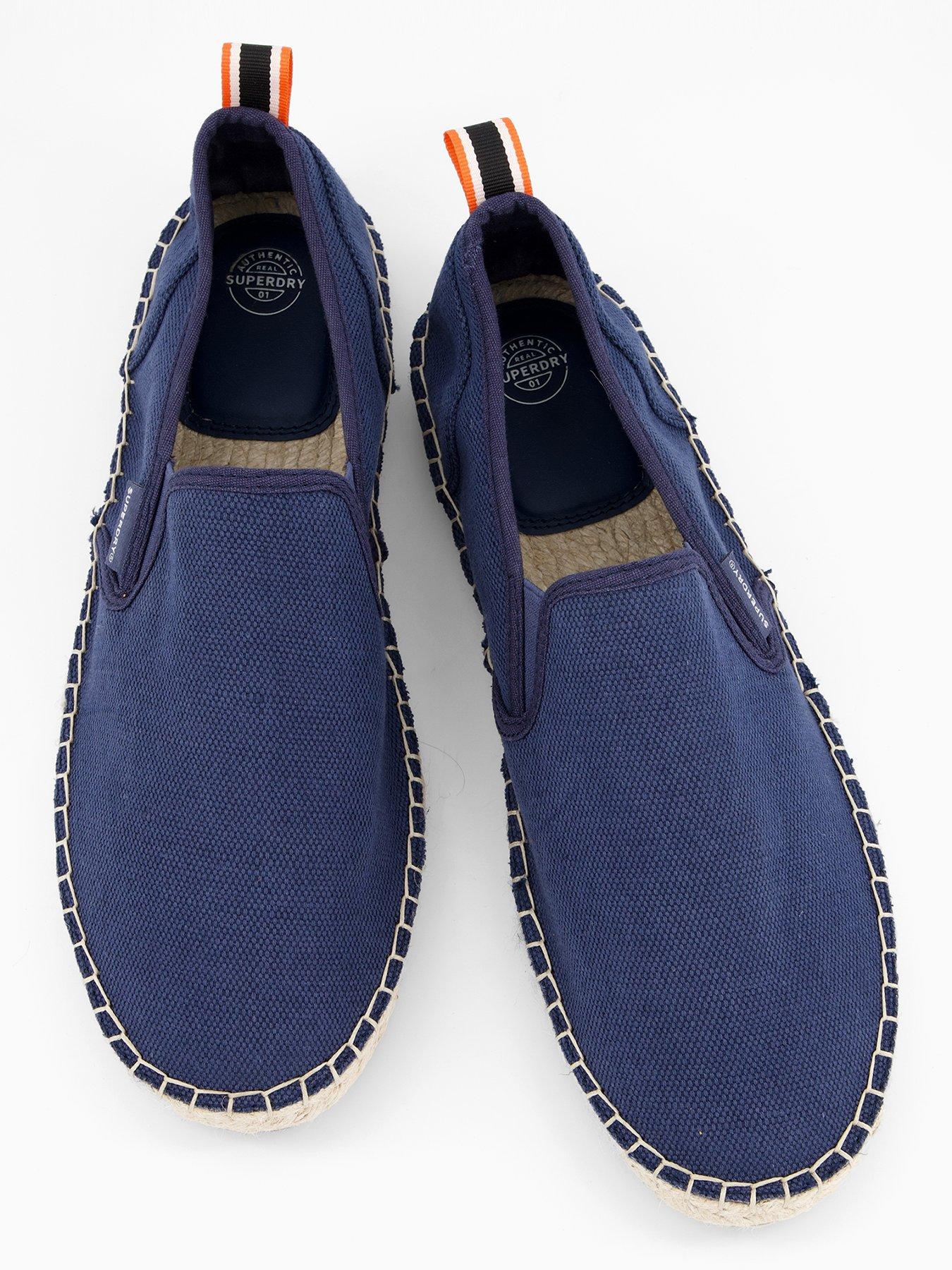 Image 3 of 7 of Superdry Canvas Espadrilles - Navy