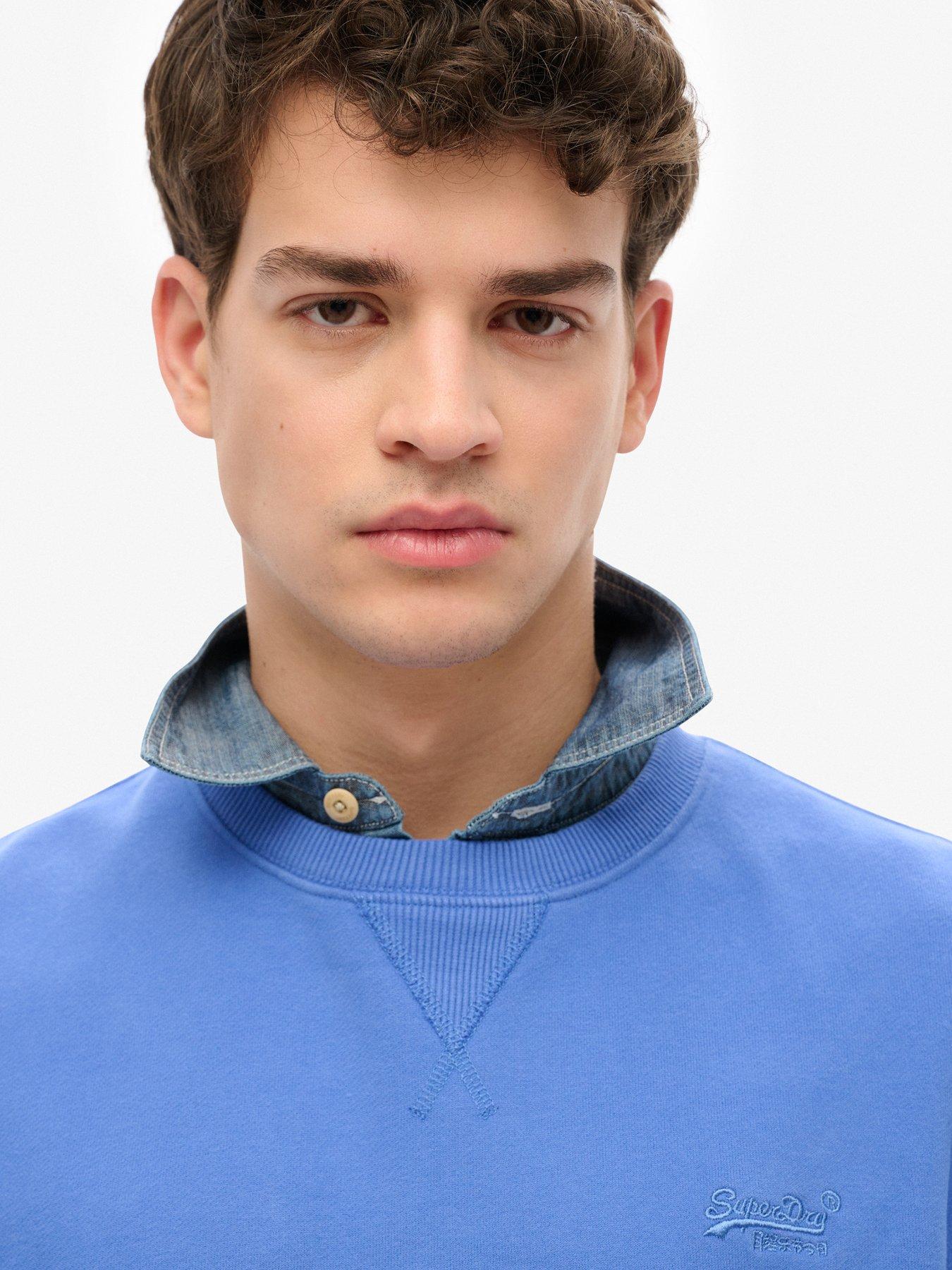 superdry-essential-logo-crew-sweat-blueoutfit