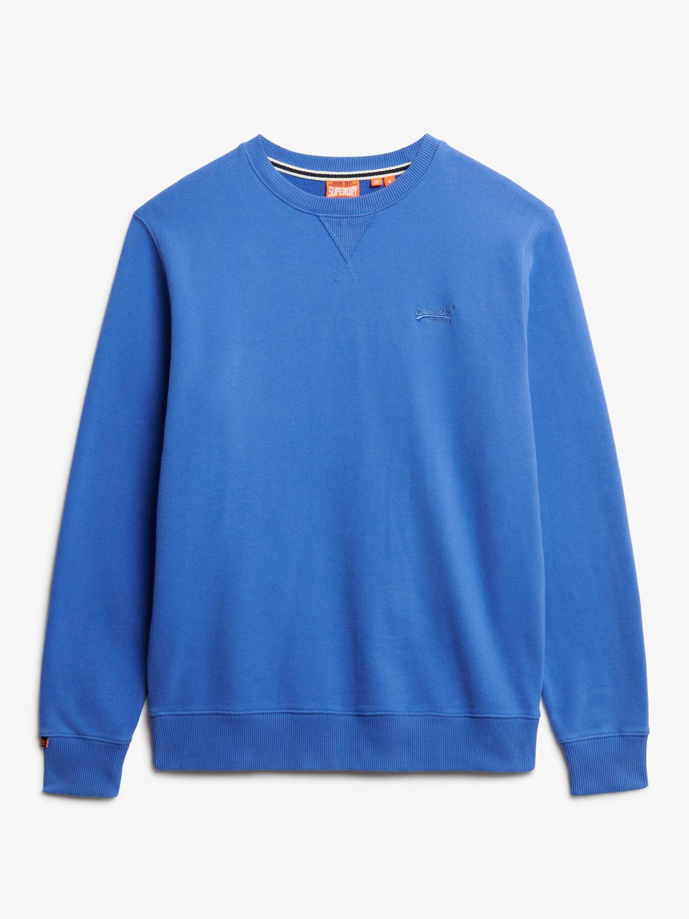 Image 5 of 5 of Superdry Essential Logo Crew Sweat - Blue