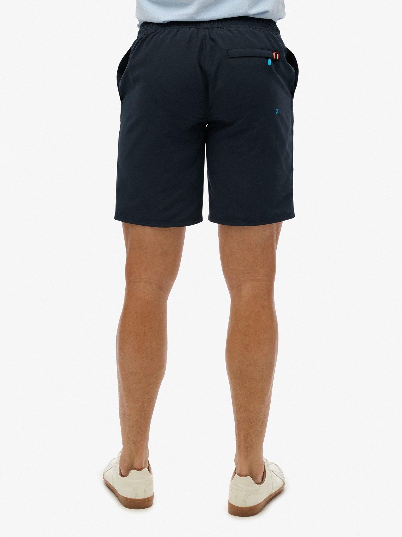 Image 2 of 5 of Superdry Classic 19 Logo Board Swim Shorts - Navy