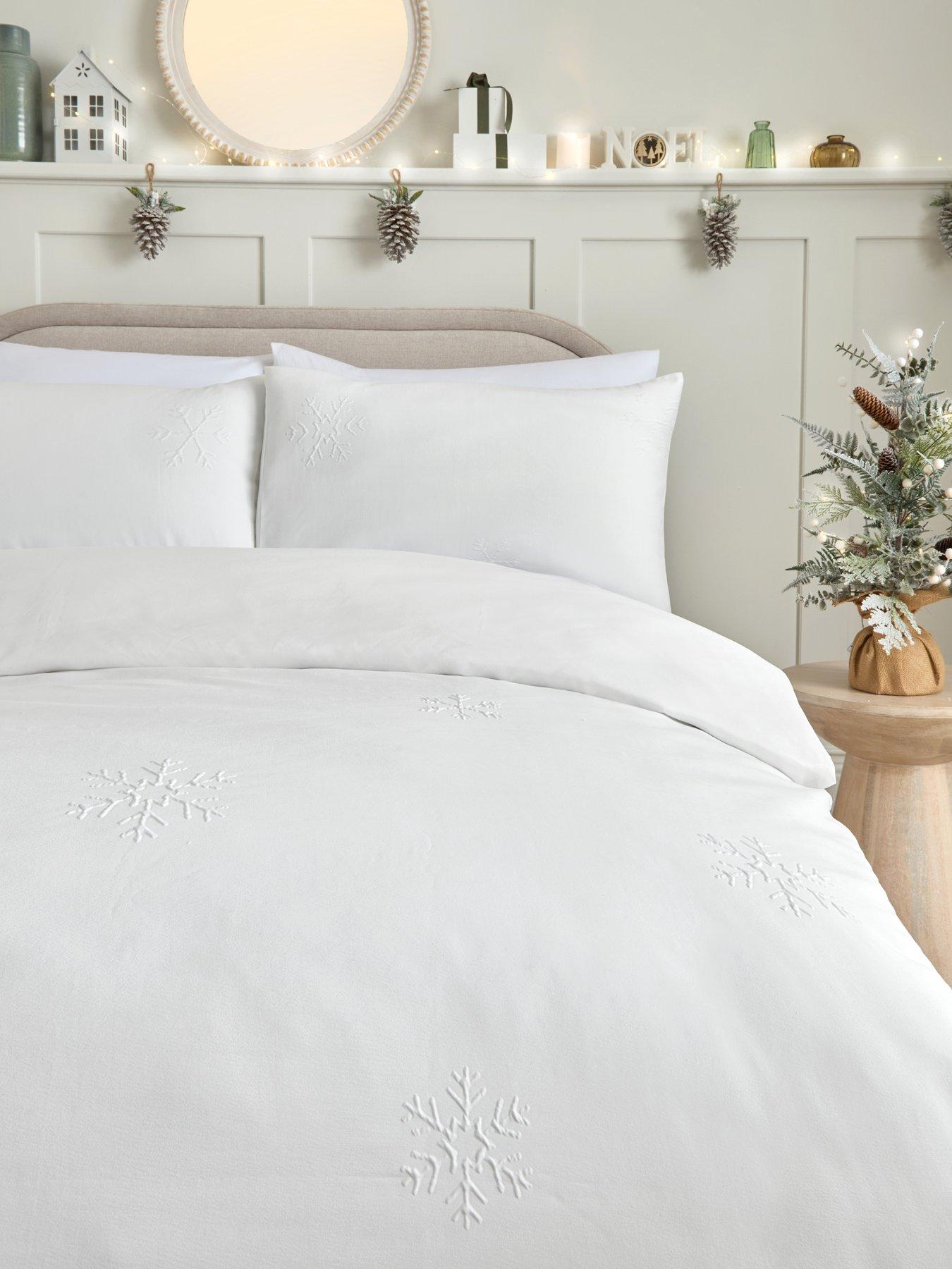 very-home-snowflake-embossed-duvet-covernbspsetback