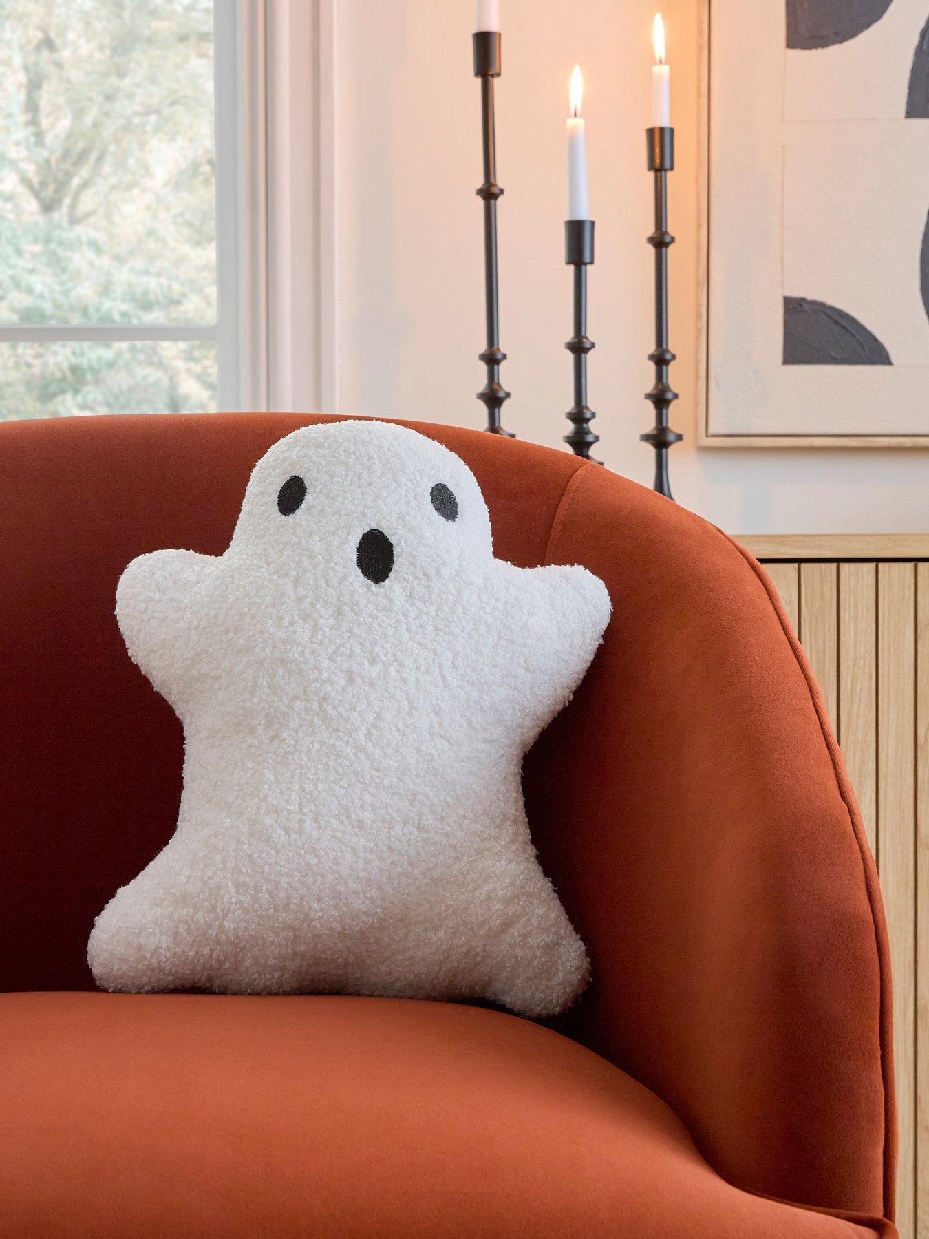 very-home-halloweennbspghost-shaped-cushion