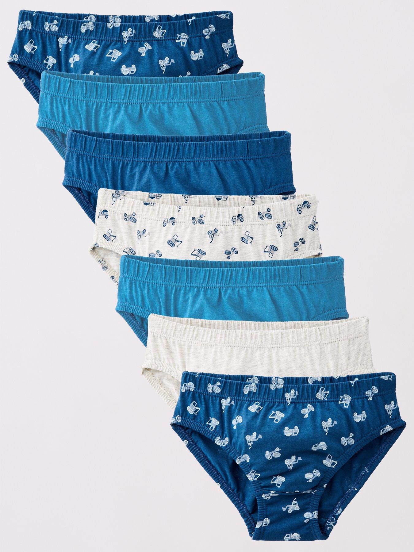 Mini V by Very 7 Pack Transport Briefs - Multi