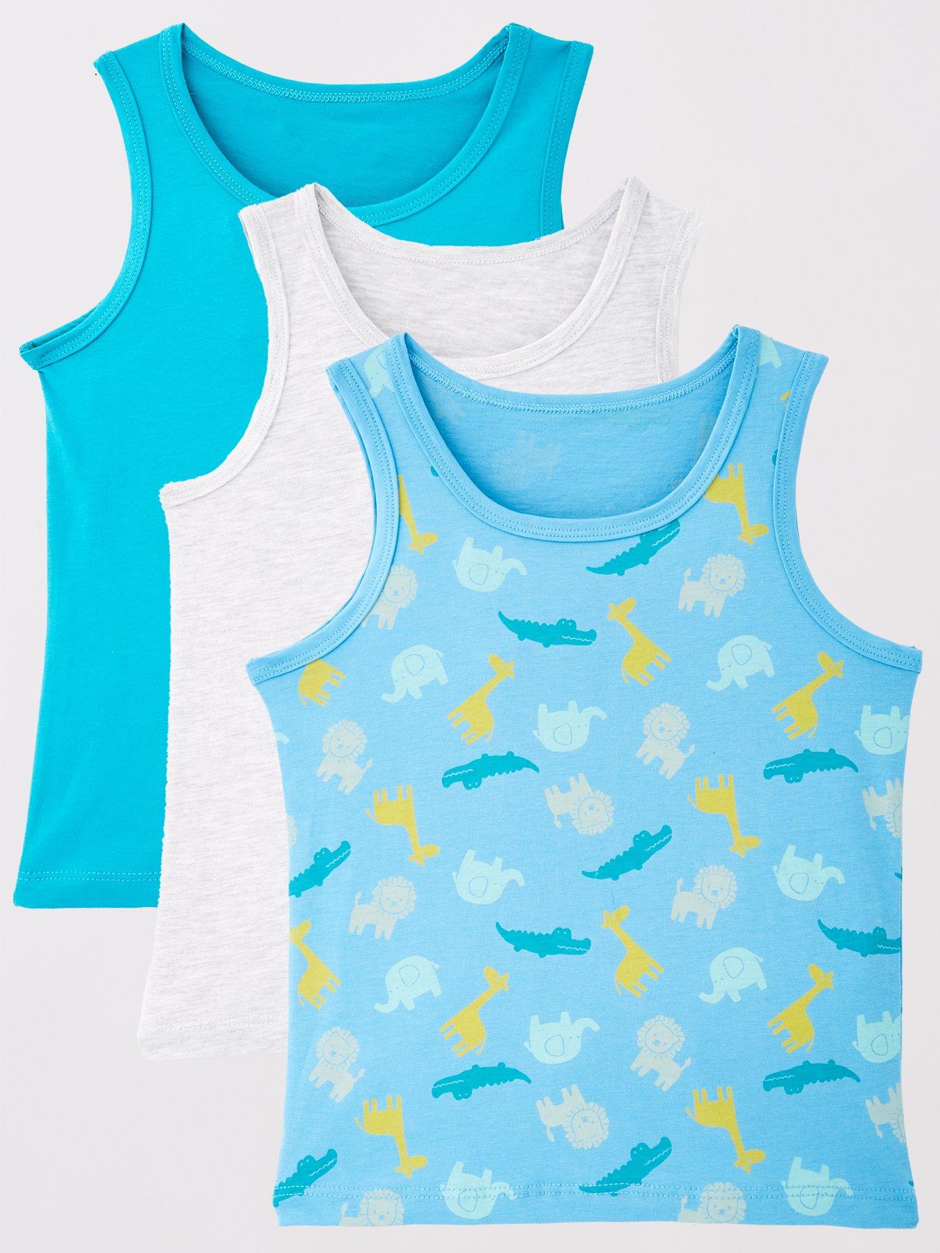 Mini V by Very Boys 3 Pack Safari Vests - Multi