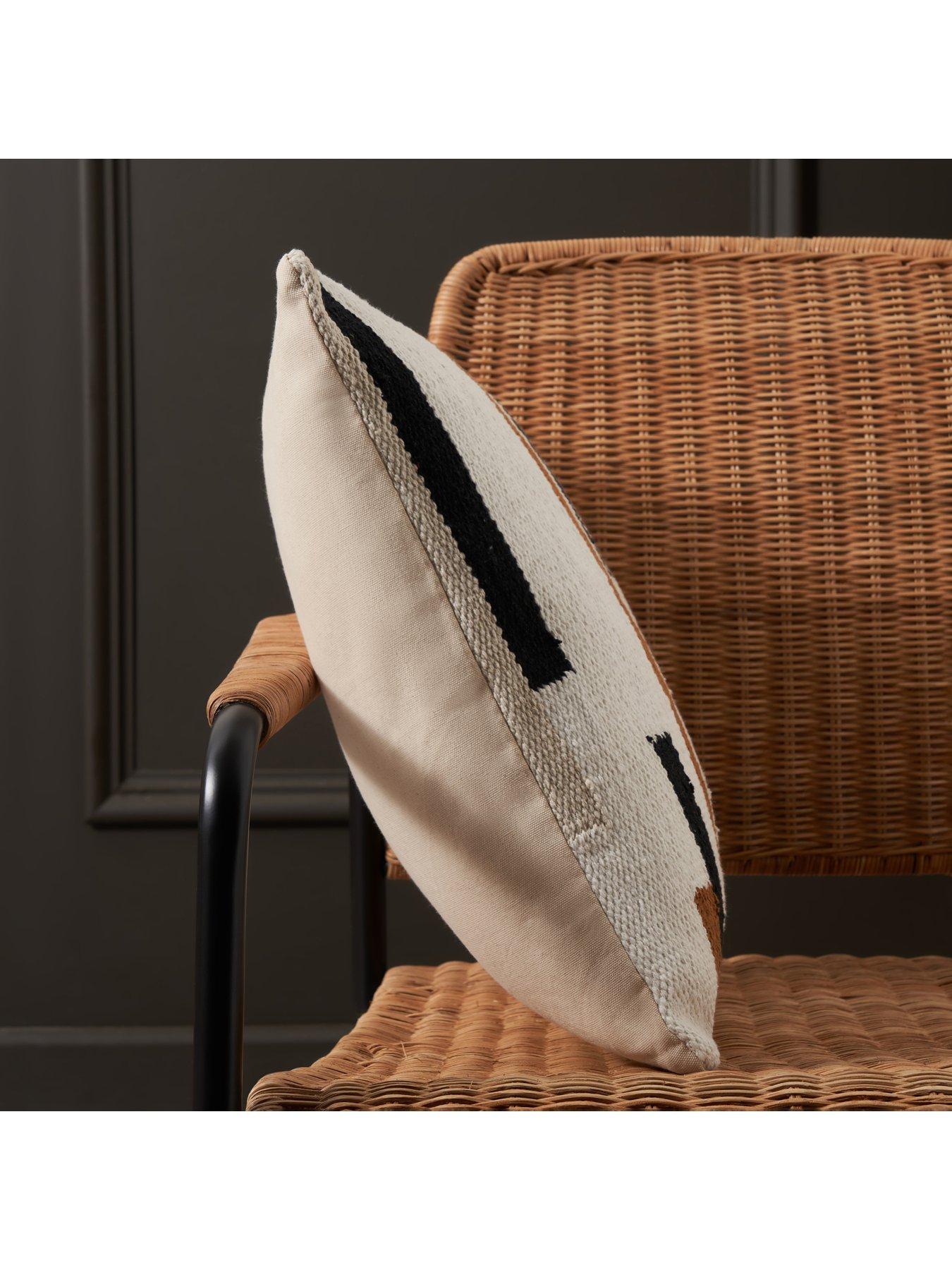 Image 3 of 7 of The Very Collection Woven Stripes Cushion