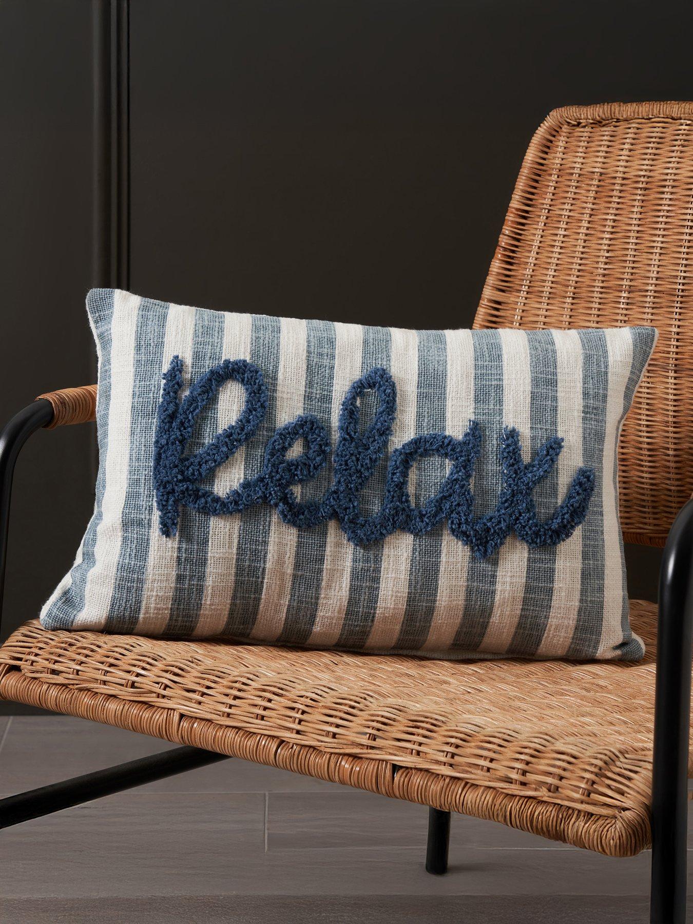 Image 1 of 7 of The Very Collection Relax Tufted Cushion