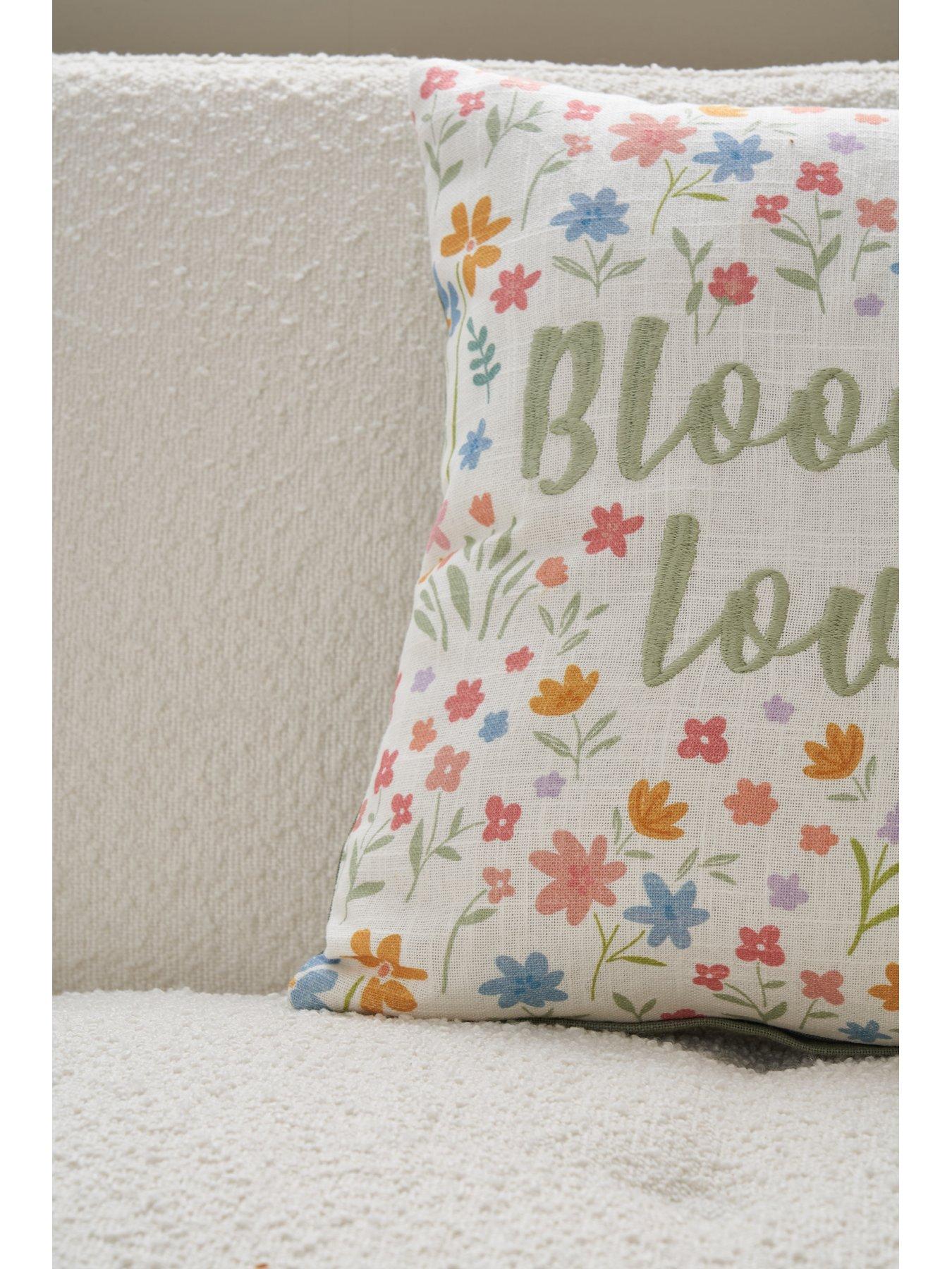 Image 6 of 6 of The Very Collection Blooming Lovely Embroidered Cushion