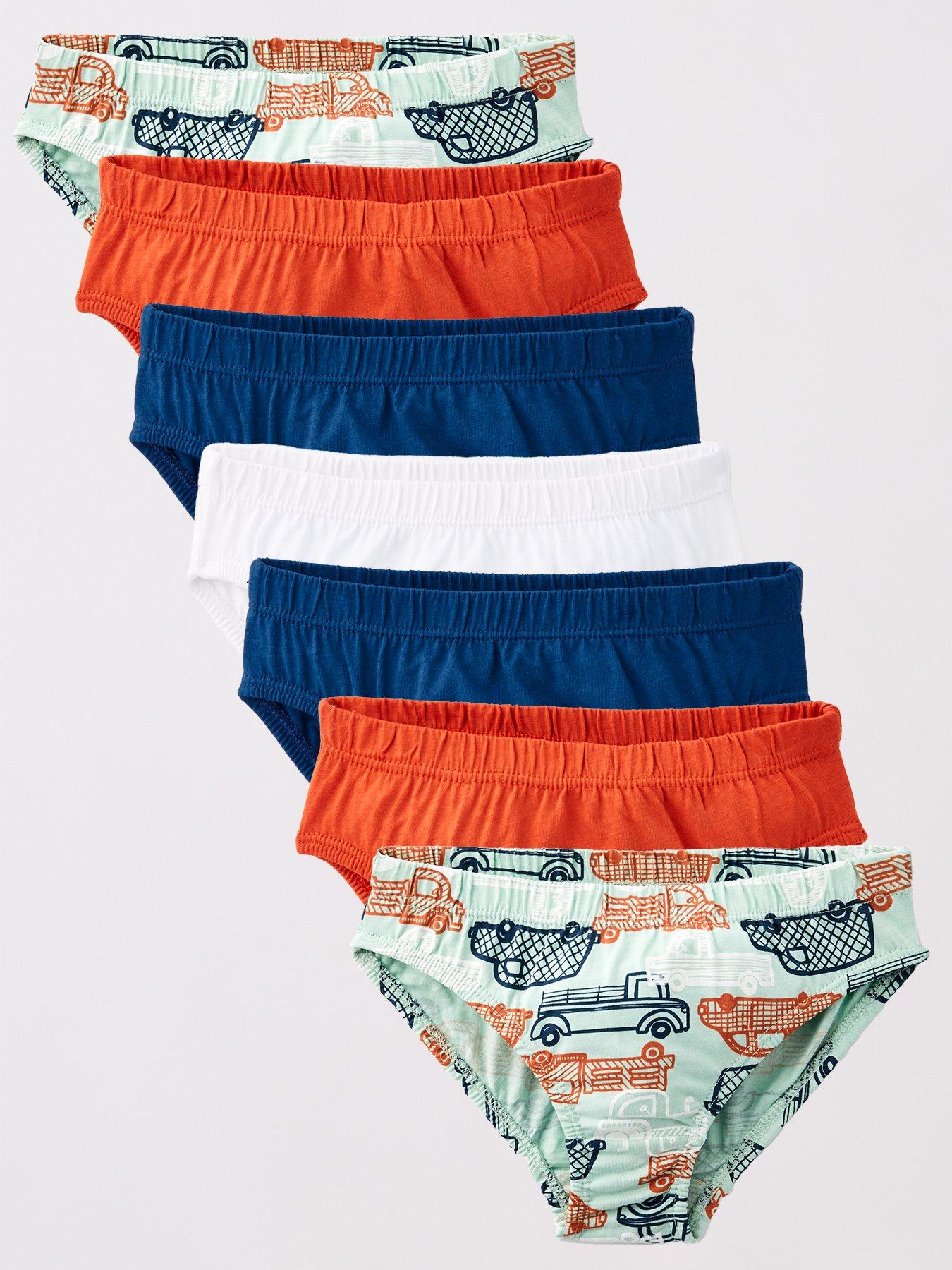 Mini V by Very Boys 7 Pack Transport Briefs - Multi