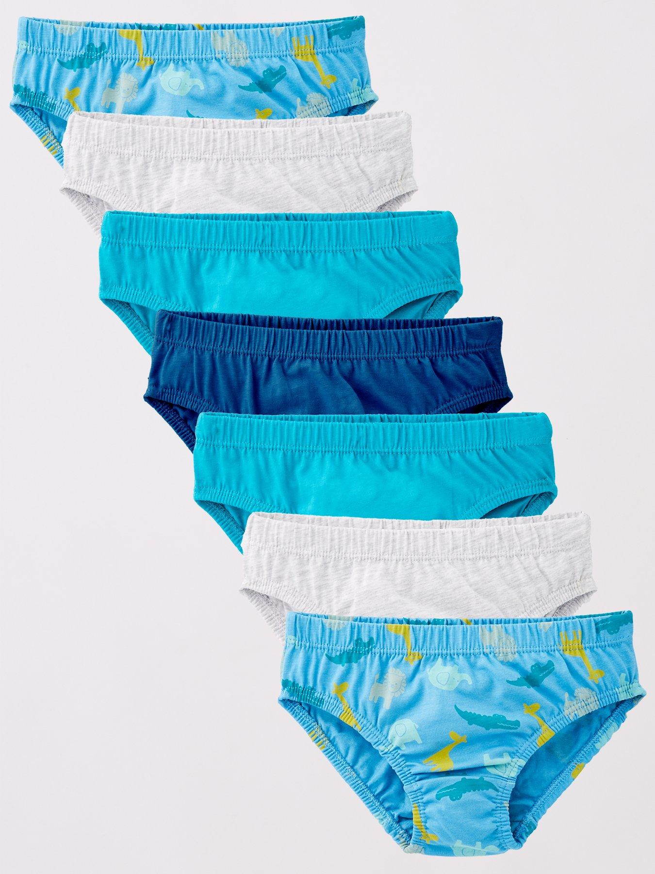 Mini V by Very Boys 7 Pack Dinosaur Briefs - Multi