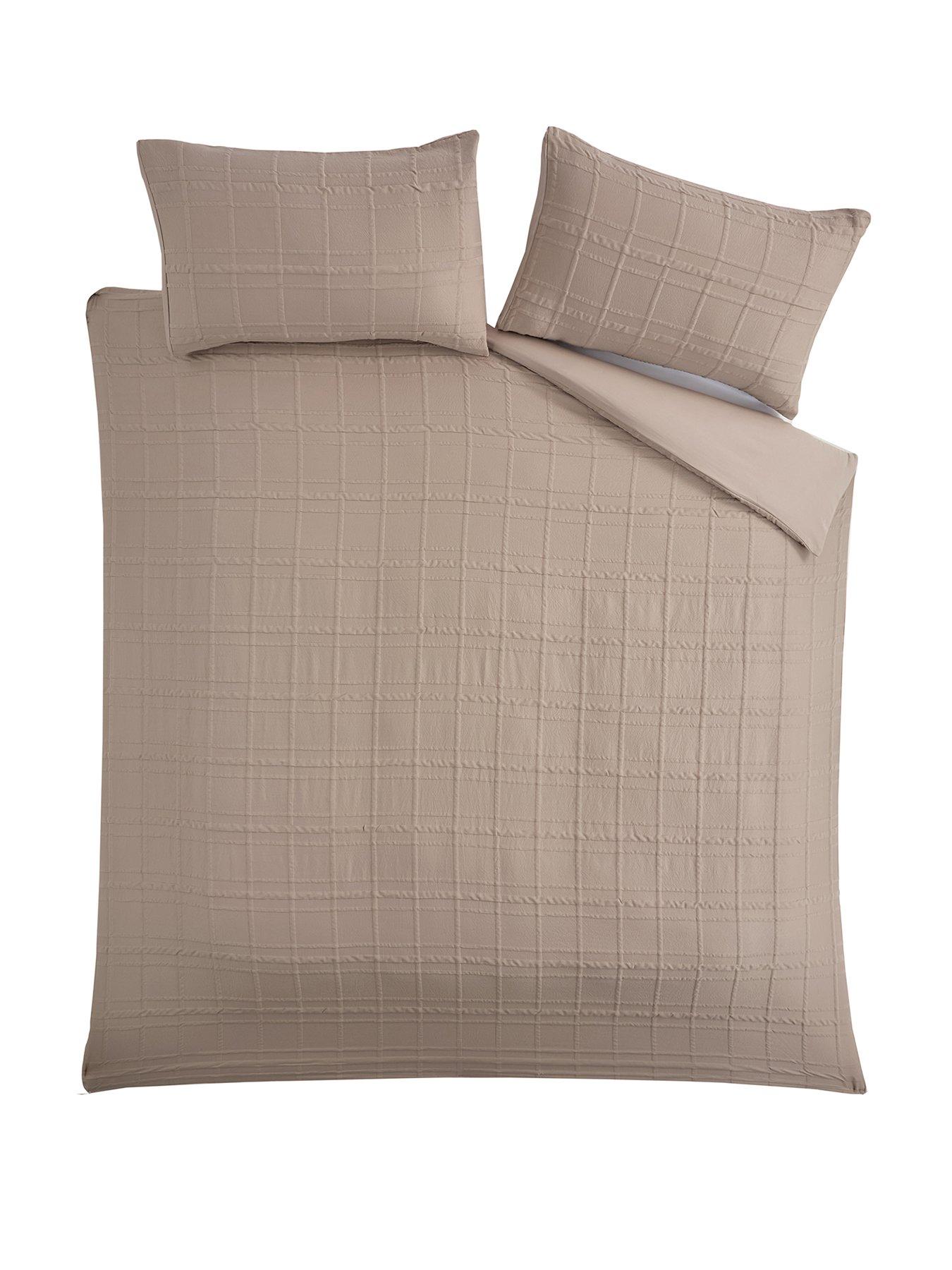 very-home-country-check-jacquard-duvet-covernbspsetstillFront