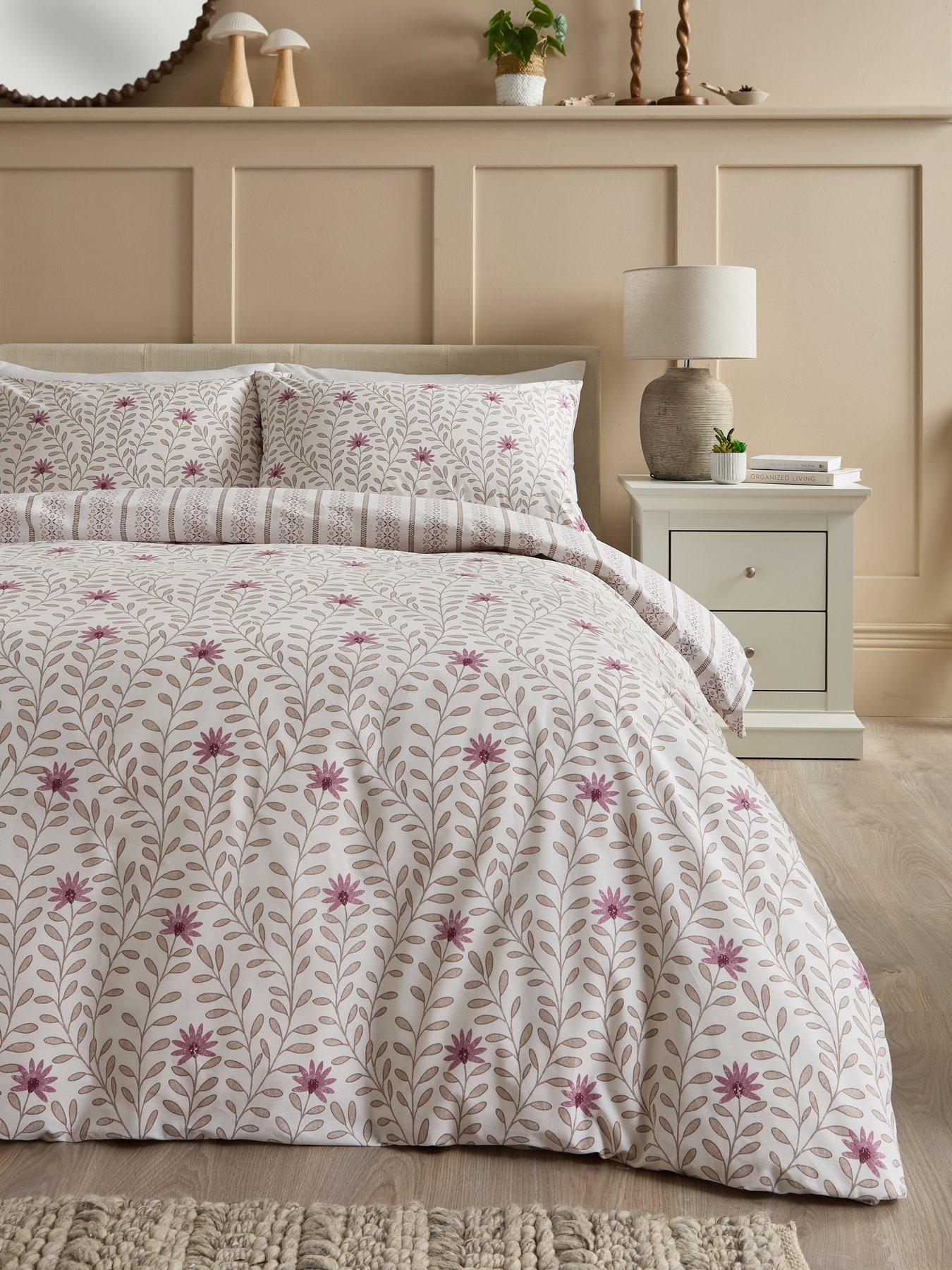 Image 1 of 5 of Very Home Rustic Harmony Floral Print Duvet Cover Set