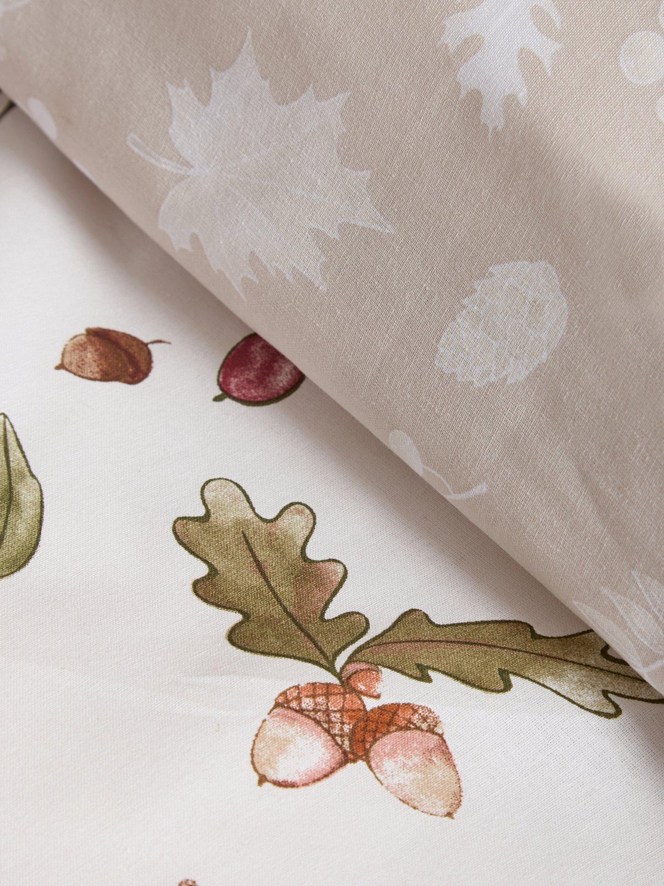 Image 5 of 5 of Very Home Autumn Foliage Print Duvet Cover&nbsp;Set