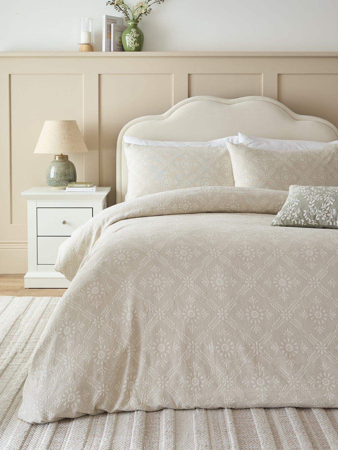 Very Home Country Floral Jacquard Duvet Cover Set