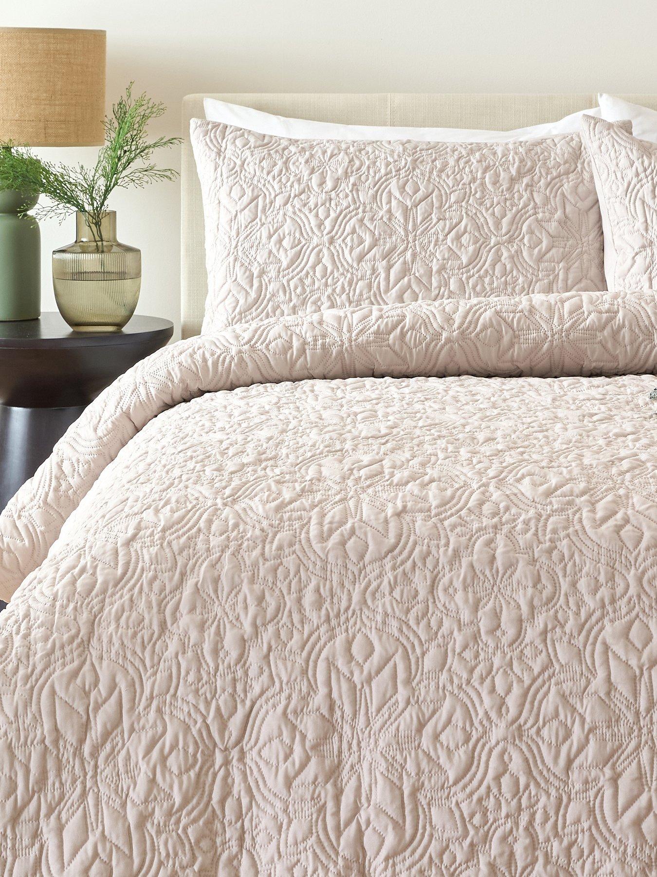 Image 3 of 5 of The Very Collection Retreat Pinsonic Duvet Cover Set - Natural