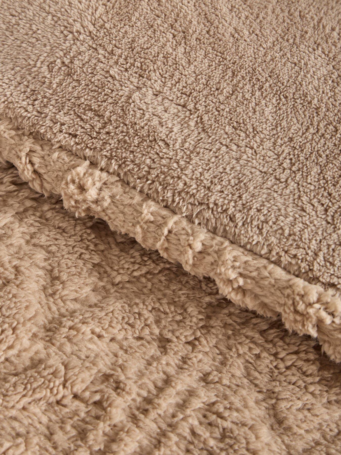 Image 5 of 5 of The Very Collection Cosy Cable Knit Fleece Duvet Cover Set