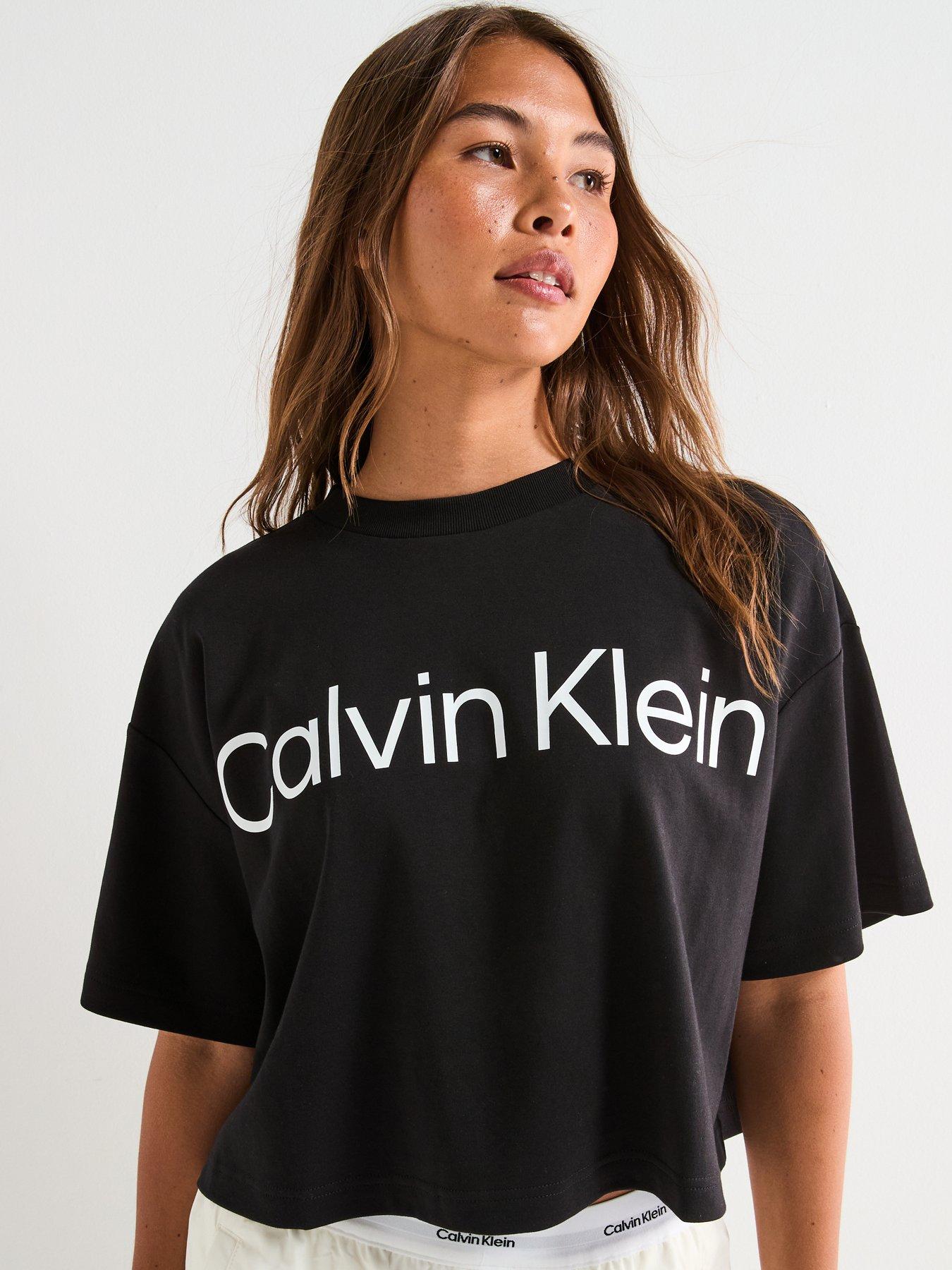 Calvin Klein Jeans Short Sleeve 20s Classic Logo T-shirt - Black