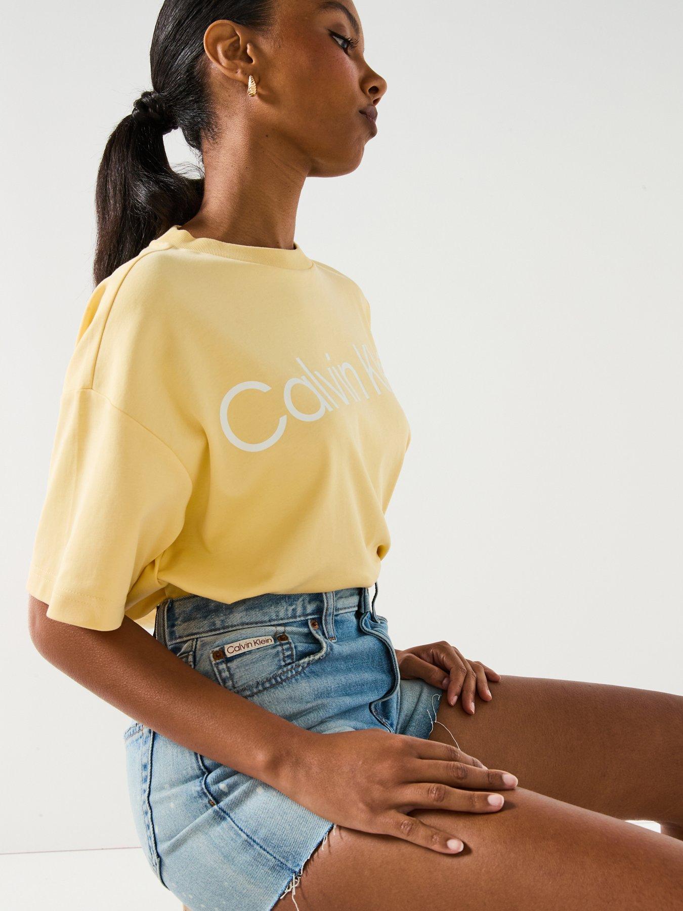 Image 5 of 5 of Calvin Klein Jeans Calvin Klein Jeans Denim Shorts - Light Denim