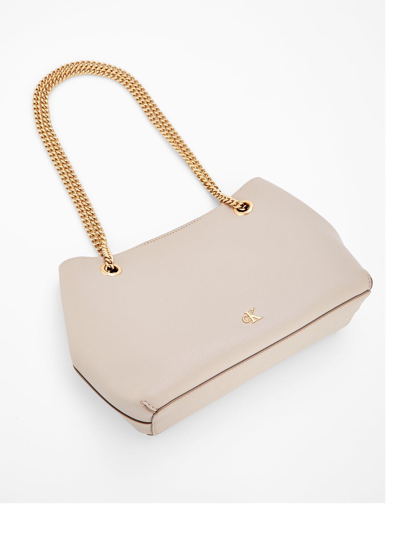 Image 2 of 4 of Calvin Klein Monogram Shoulder Bag &amp; Chateau