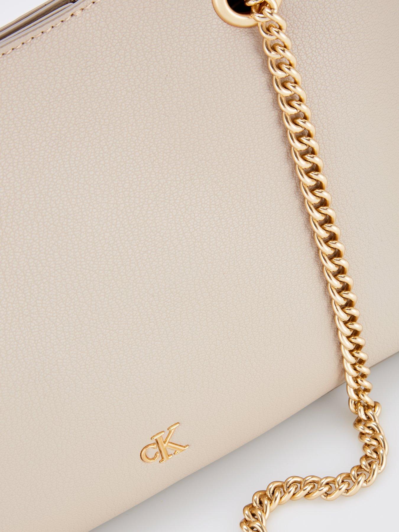 Image 3 of 4 of Calvin Klein Monogram Shoulder Bag &amp; Chateau