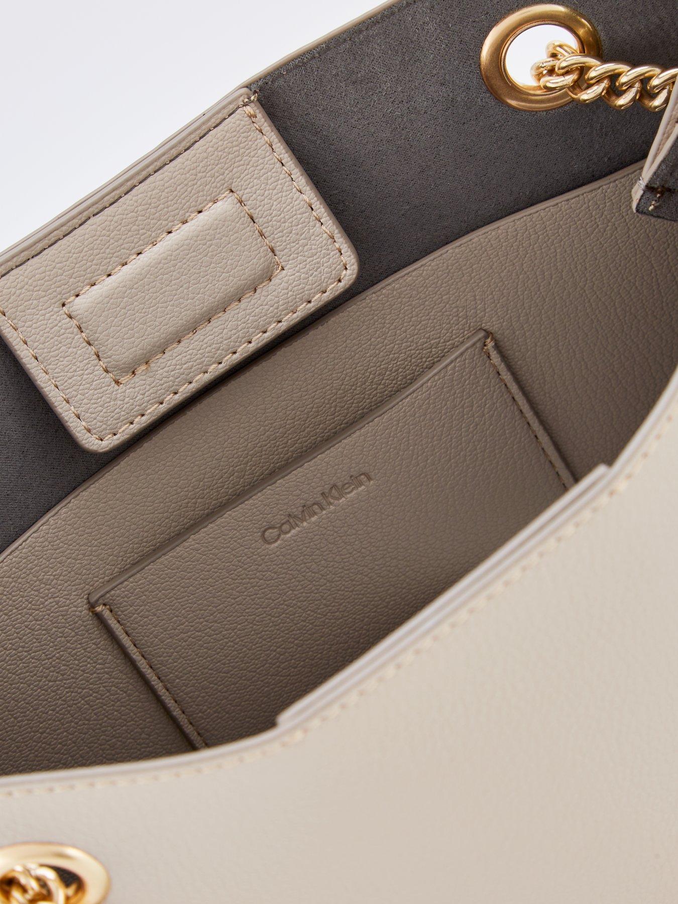 Image 4 of 4 of Calvin Klein Monogram Shoulder Bag &amp; Chateau