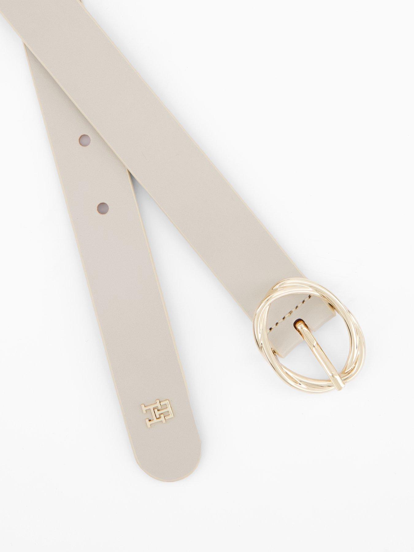 Image 4 of 4 of Tommy Hilfiger Hilfiger Chic Belt - Beige