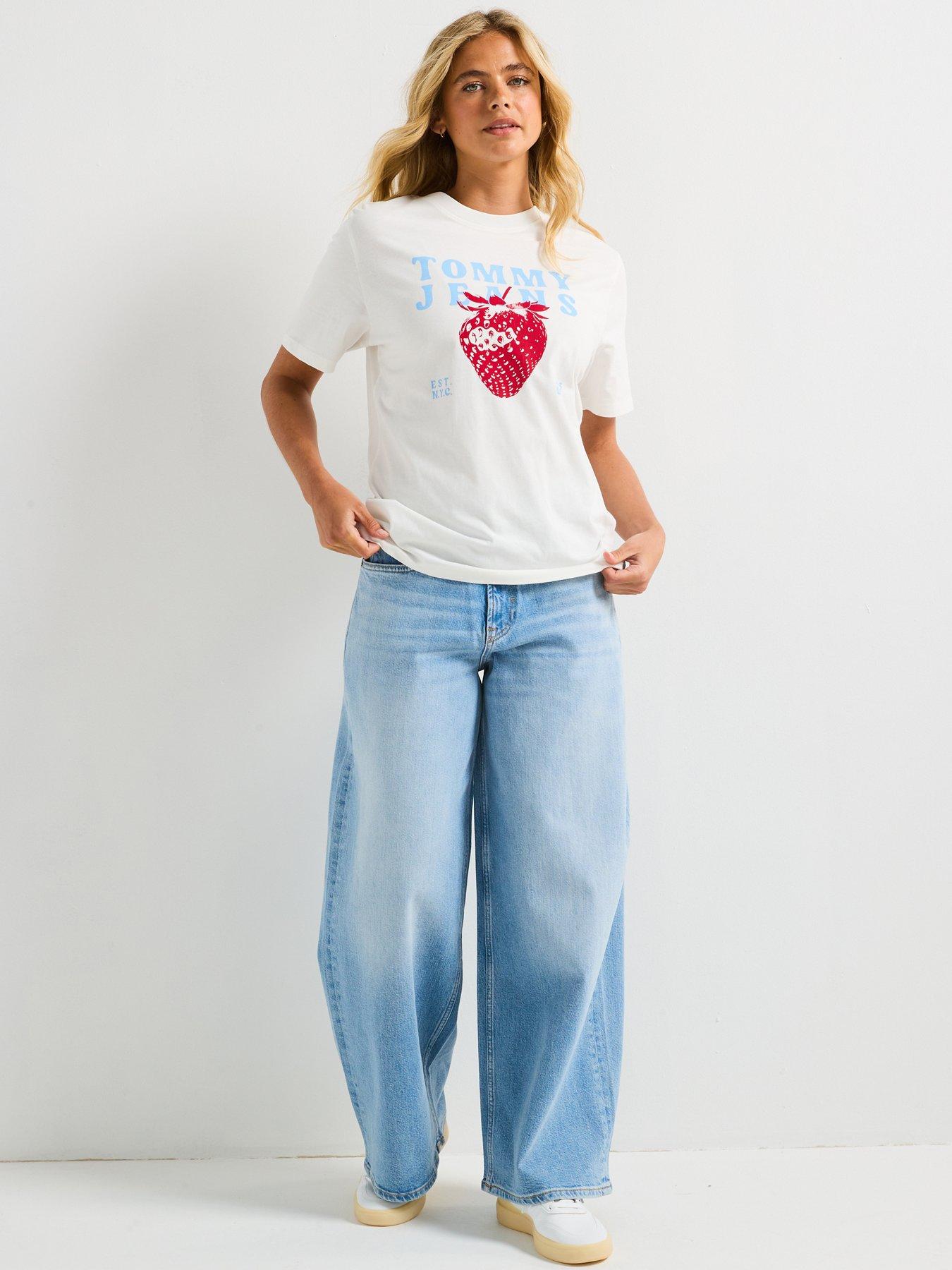 Image 3 of 6 of Tommy Jeans Charlie Mr Loose Wd Bi0112 Co - Blue