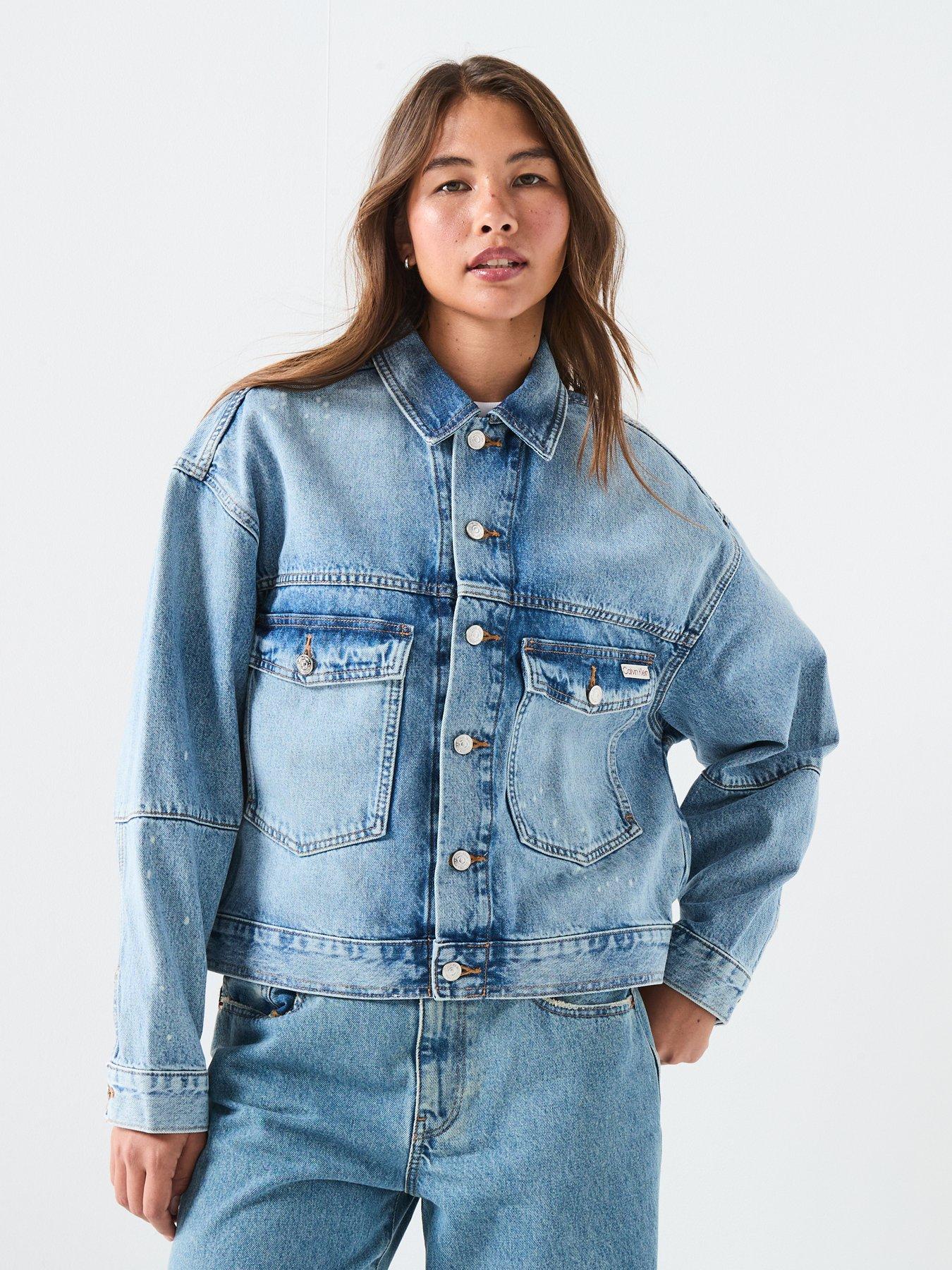 Calvin Klein Jeans Denim Jacket - Rainy Blue