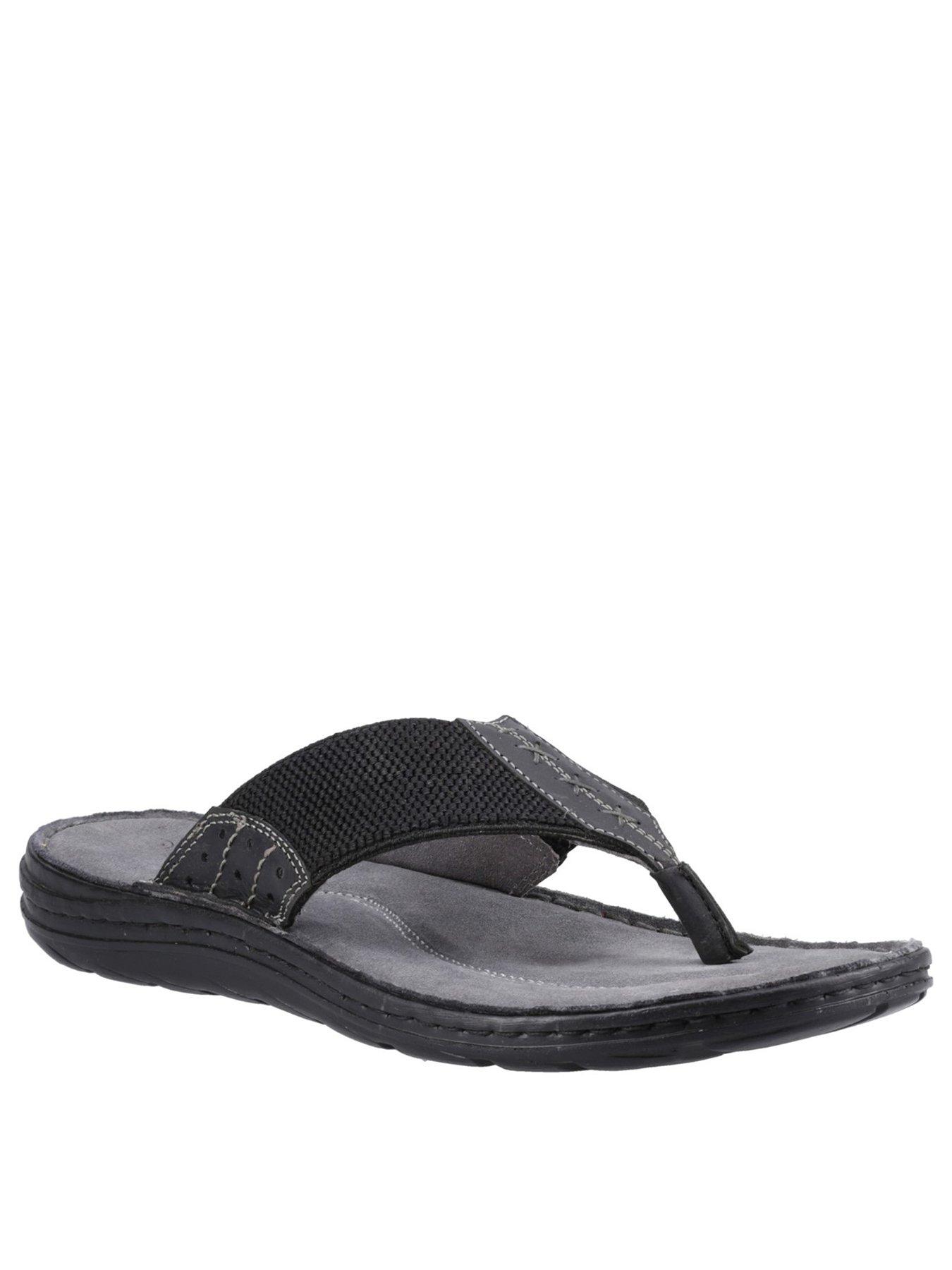 Image 2 of 5 of Hush Puppies Hush Puppies Alan Toepost Flip Flops