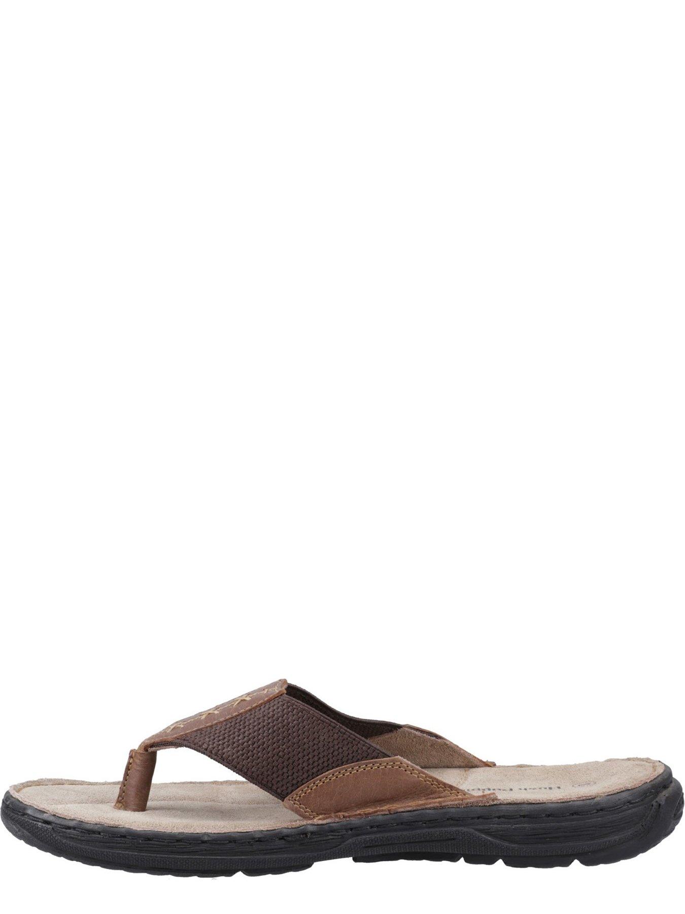 Image 4 of 5 of Hush Puppies Hush Puppies Alan Toepost Flip Flops