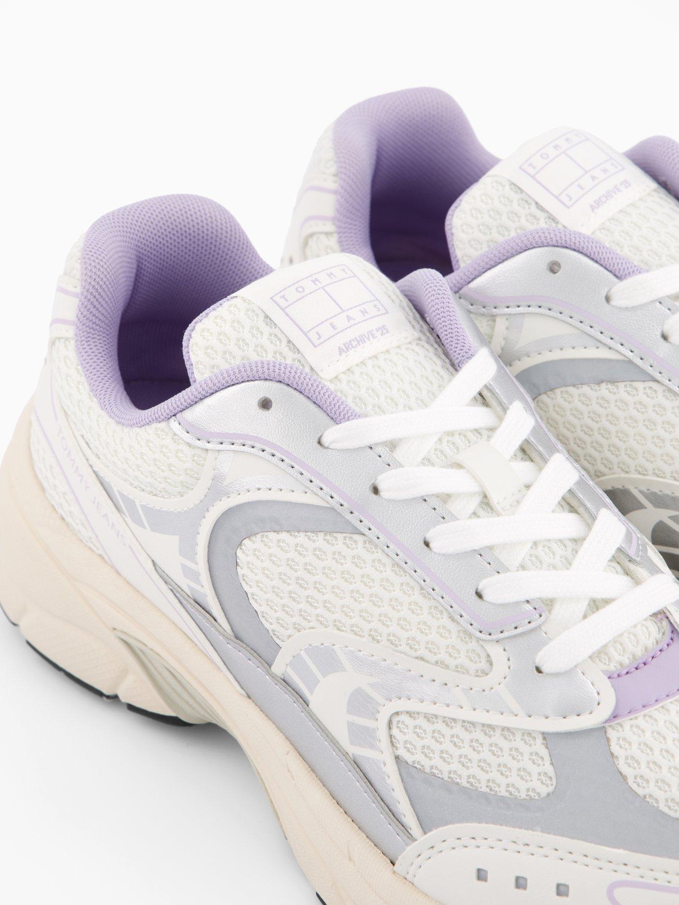 Image 5 of 7 of Tommy Jeans Archive 25 Sneakers - Ecru/Pale Amethyst