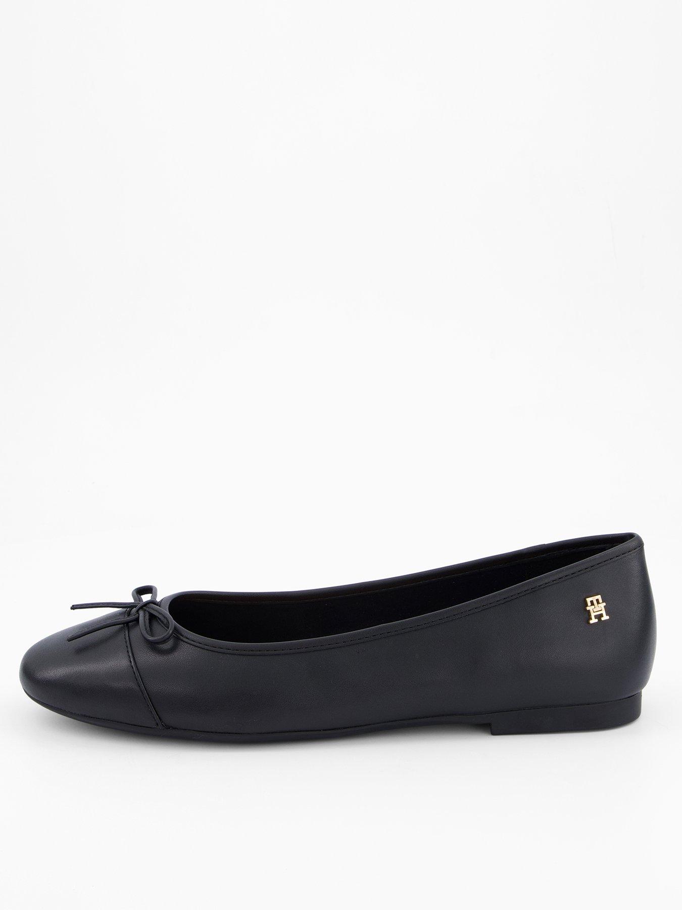 tommy-hilfiger-leather-th-monogram-ballerinas