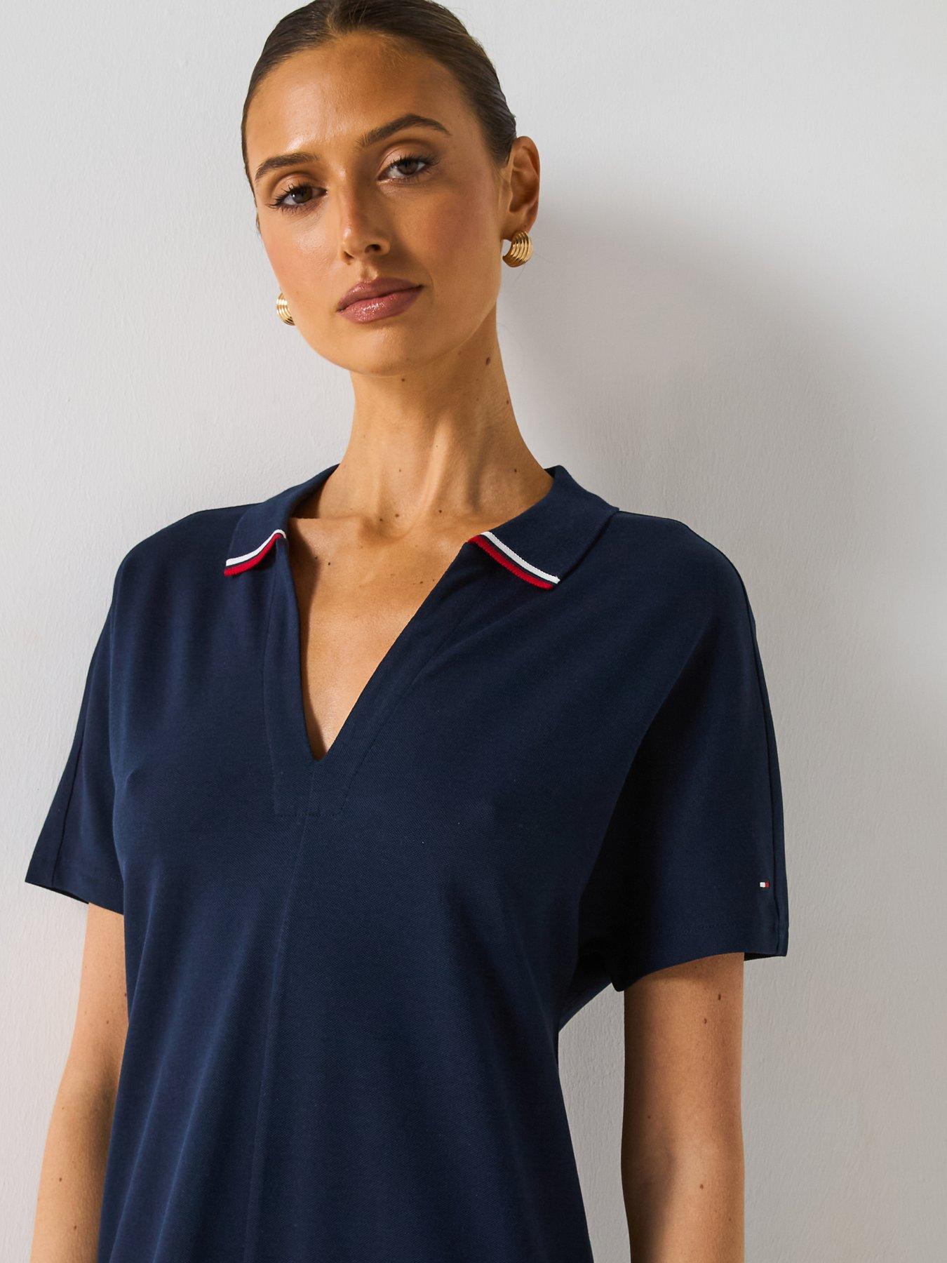 tommy-hilfiger-slim-mini-polo-dress-navyoutfit