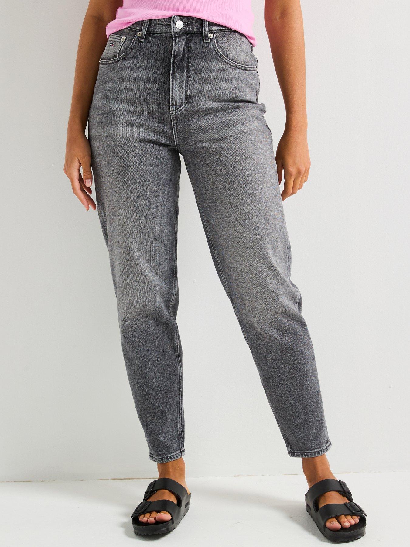 Image 1 of 6 of Tommy Jeans Mom Jean - Grey