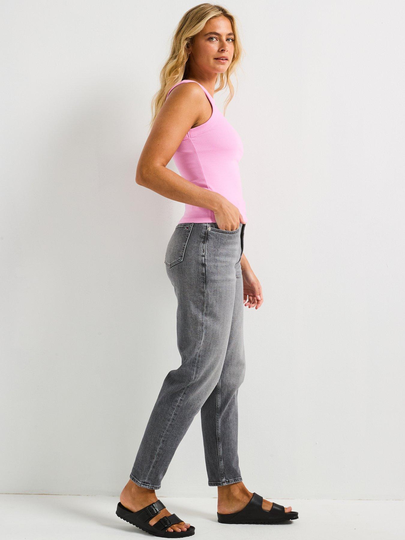 Image 6 of 6 of Tommy Jeans Mom Jean - Grey