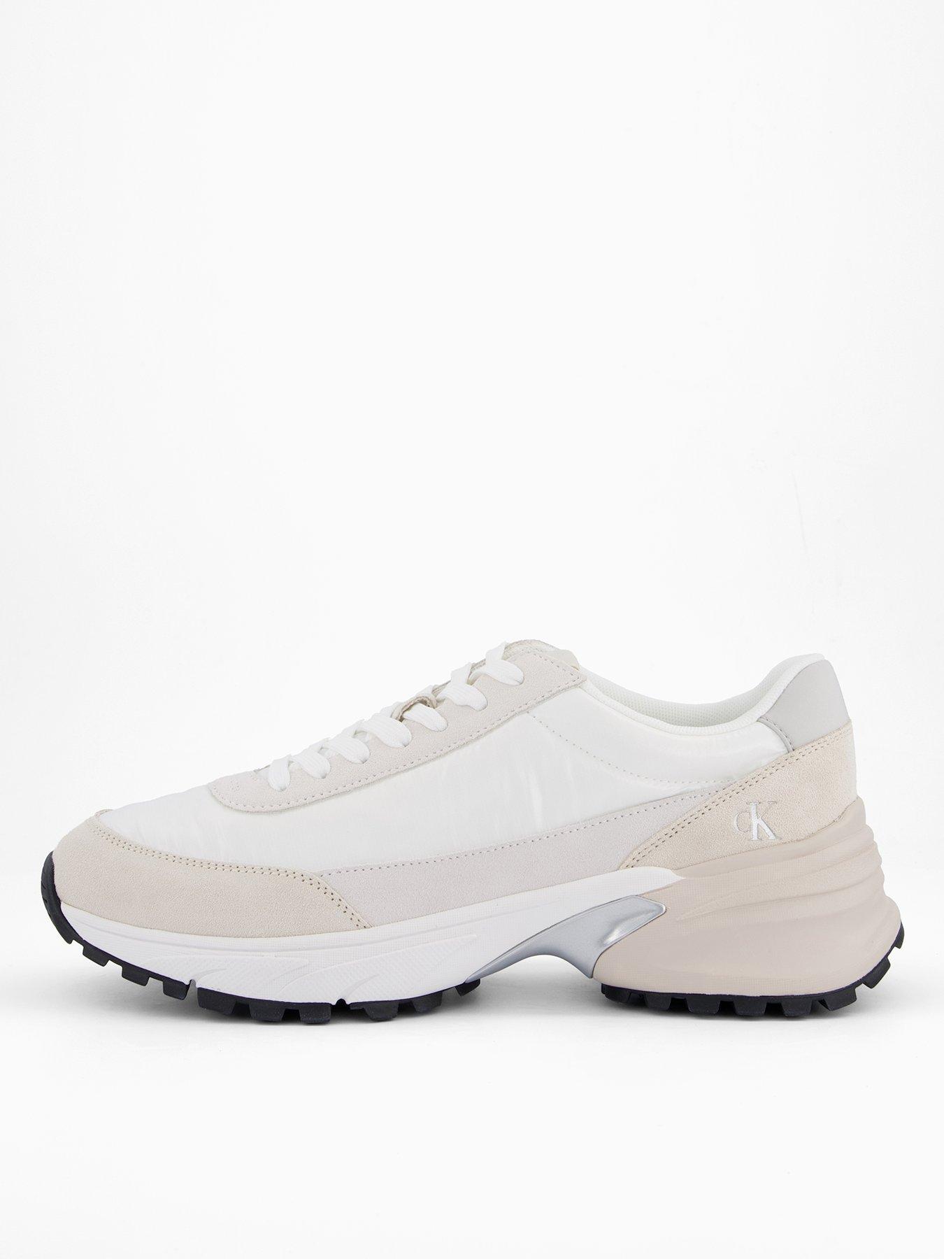 Calvin Klein Ck Runner Fashion Trainer  &  White/ Cream