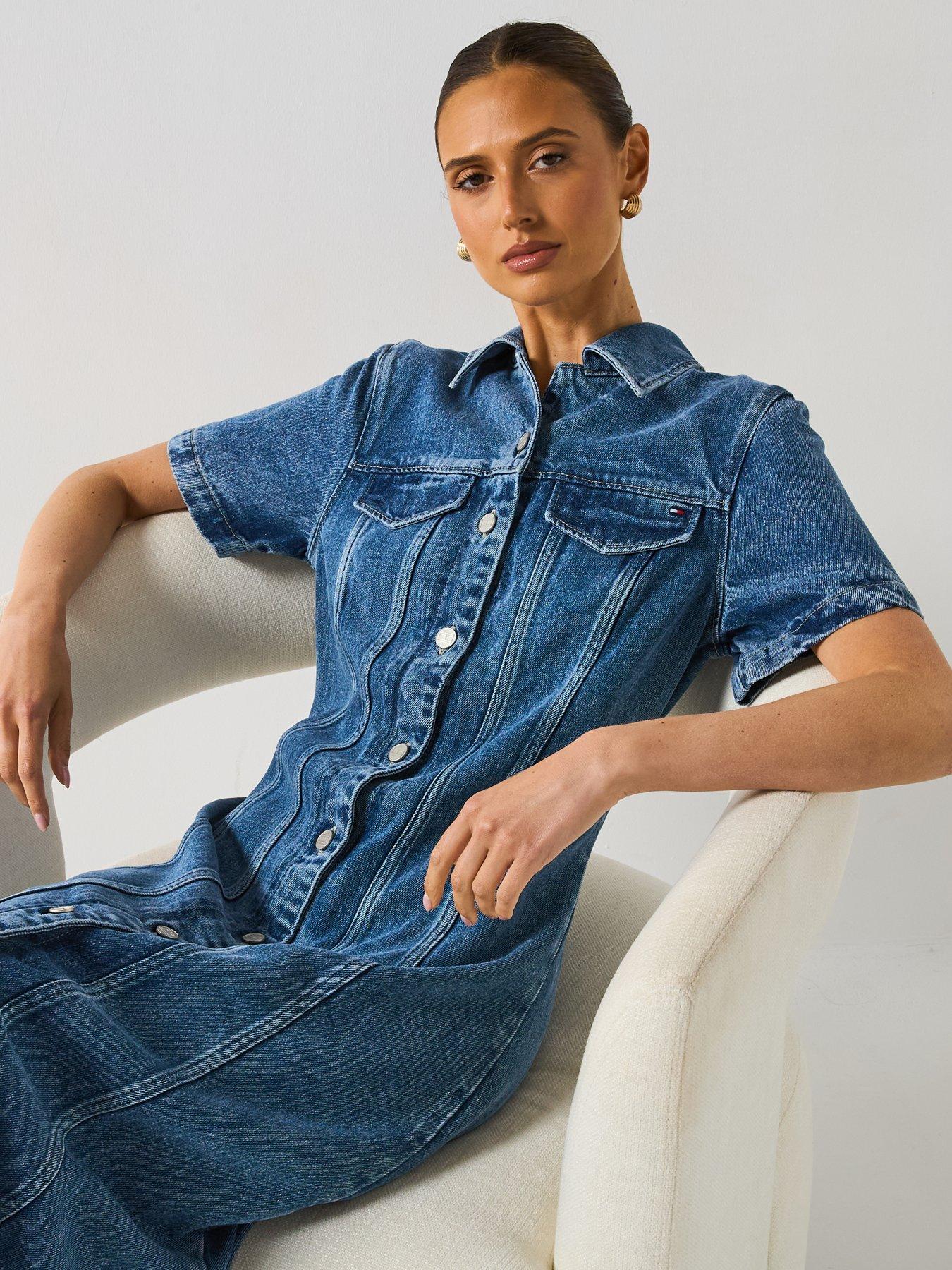 white christmas dresses Tommy Hilfiger Jeans