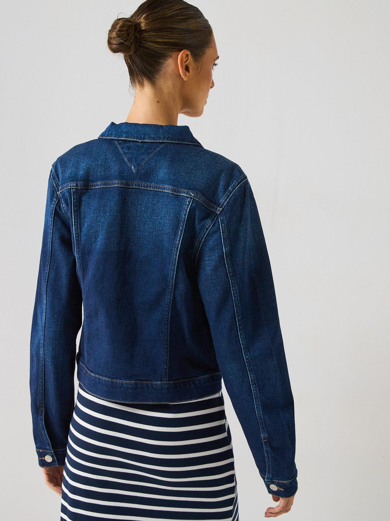 tommy-hilfiger-doreen-slim-denim-jacket-bluestillFront